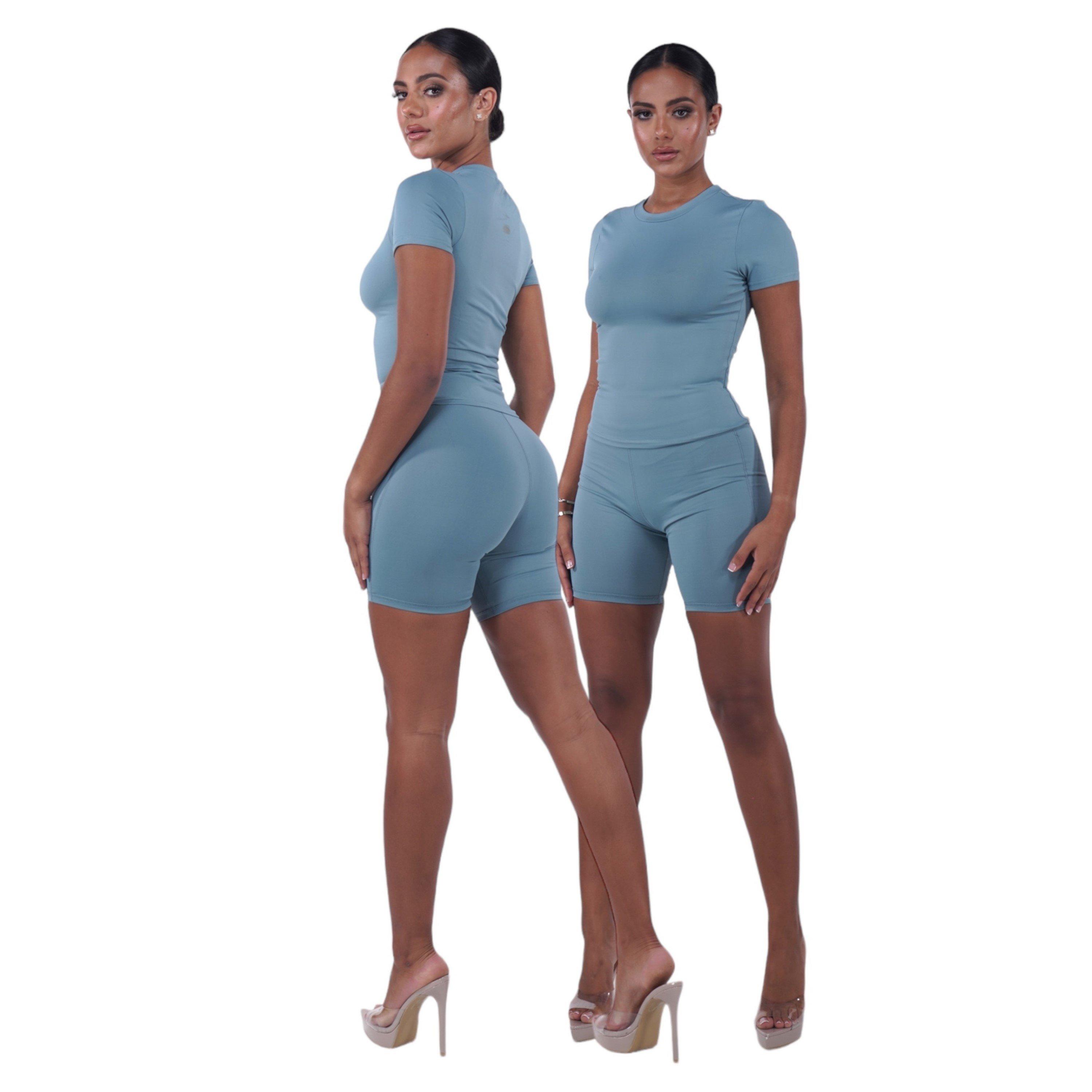 Blau - Honeyz - Women's Signature Slim Fit T-Shirt - 2