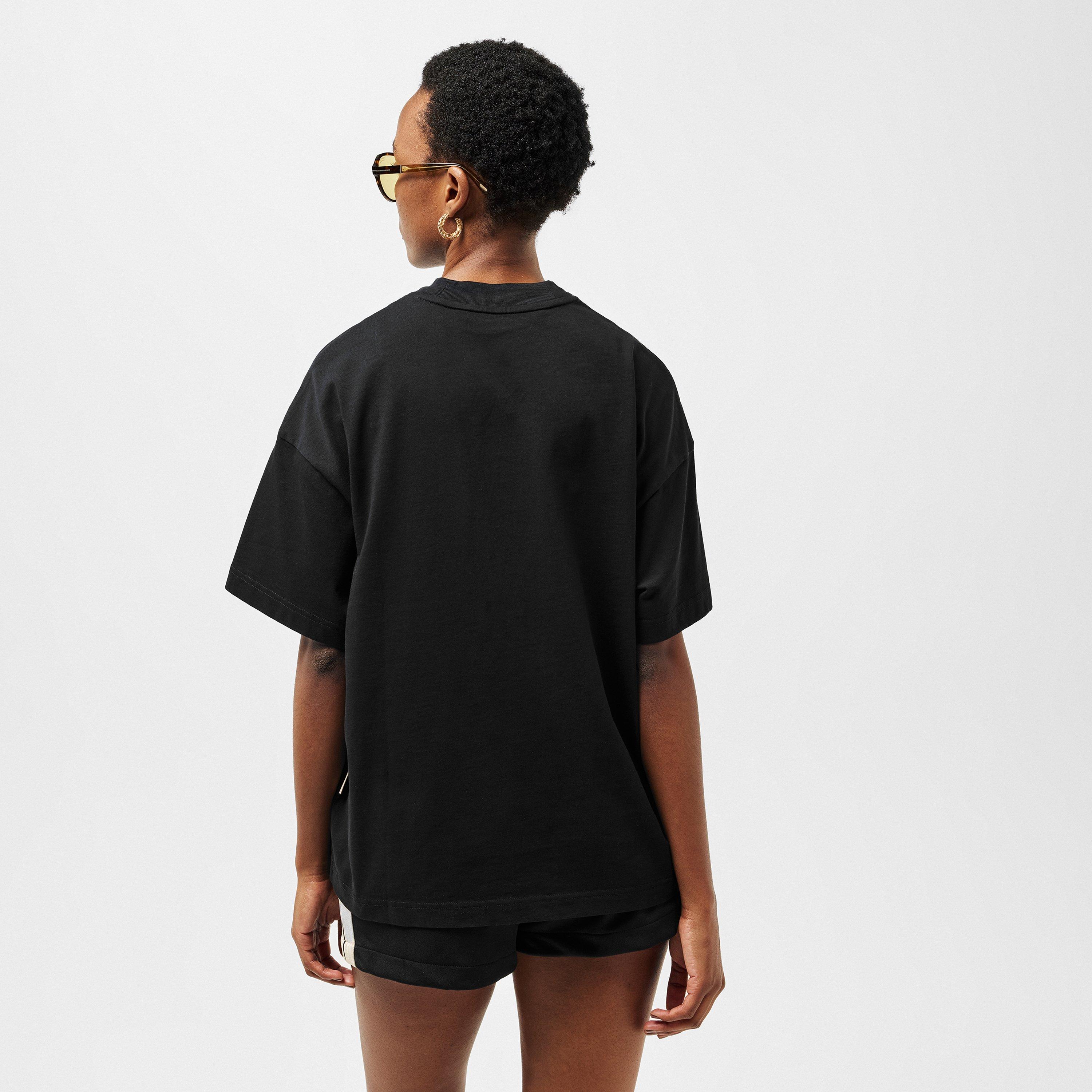 Black - Palm Angels - Women's Oversized T-Shirt - 4
