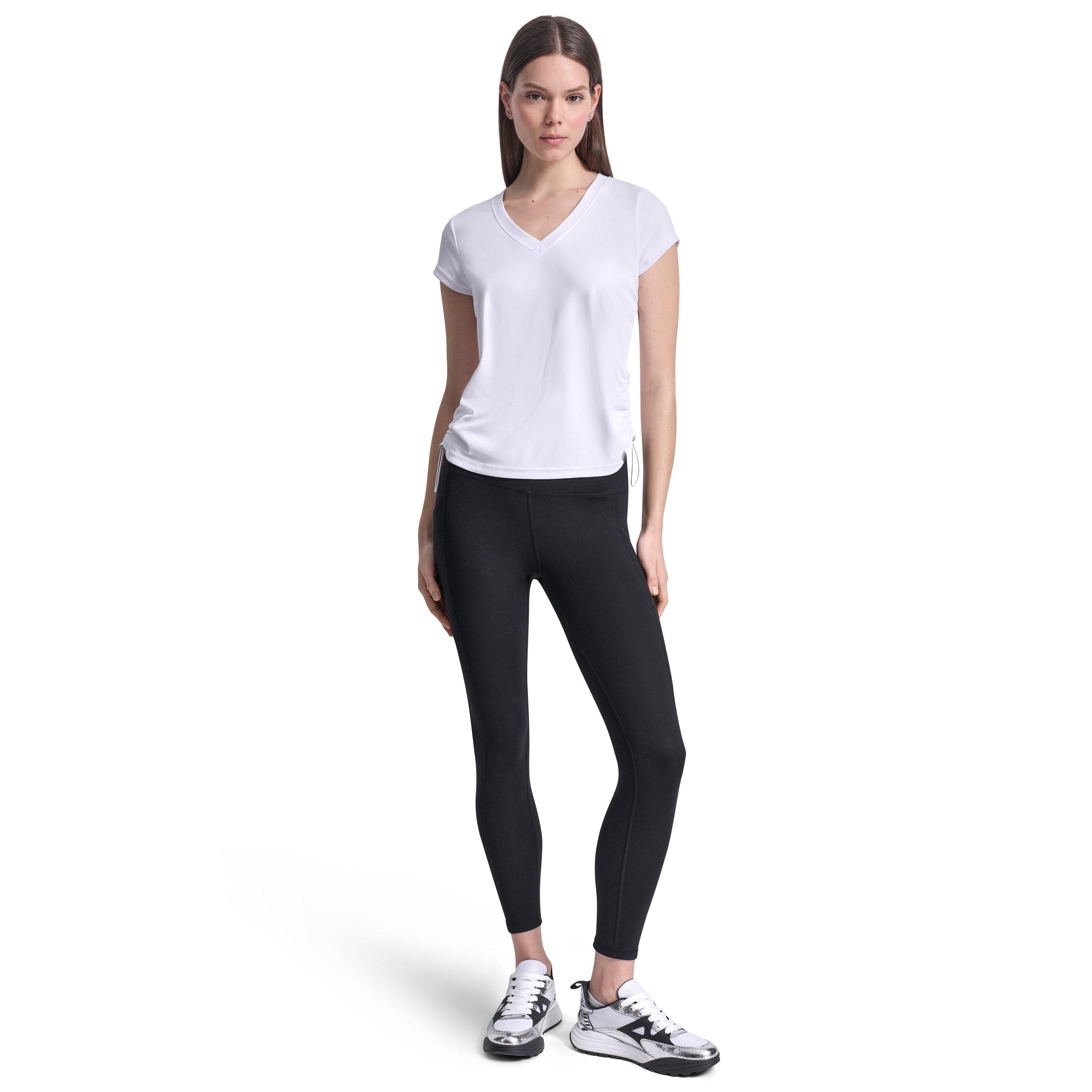 White - DKNY - Women's Slim Fit T-Shirt - 4
