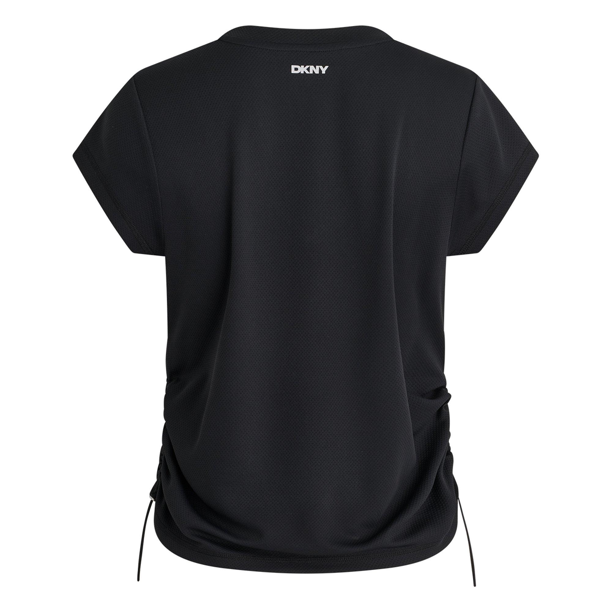 Black - DKNY - DKNY SS Tech R Tee  Ld62 - 6
