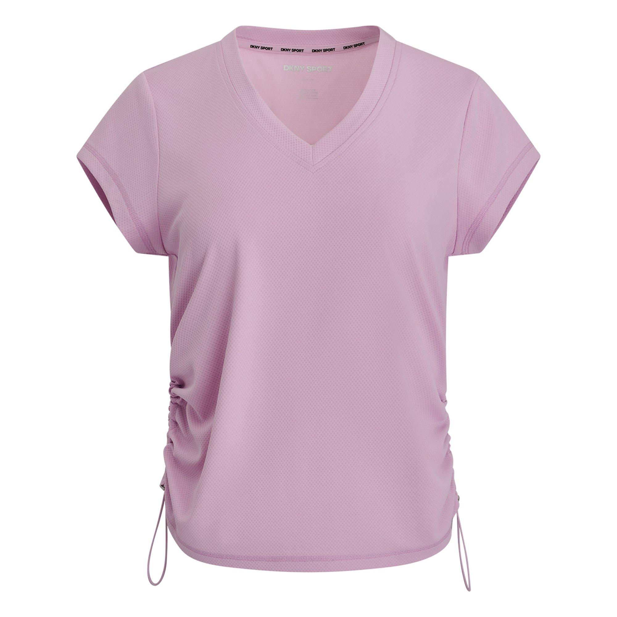 Pink Lavender - DKNY - DKNY SS Tech R Tee  Ld62 - 5
