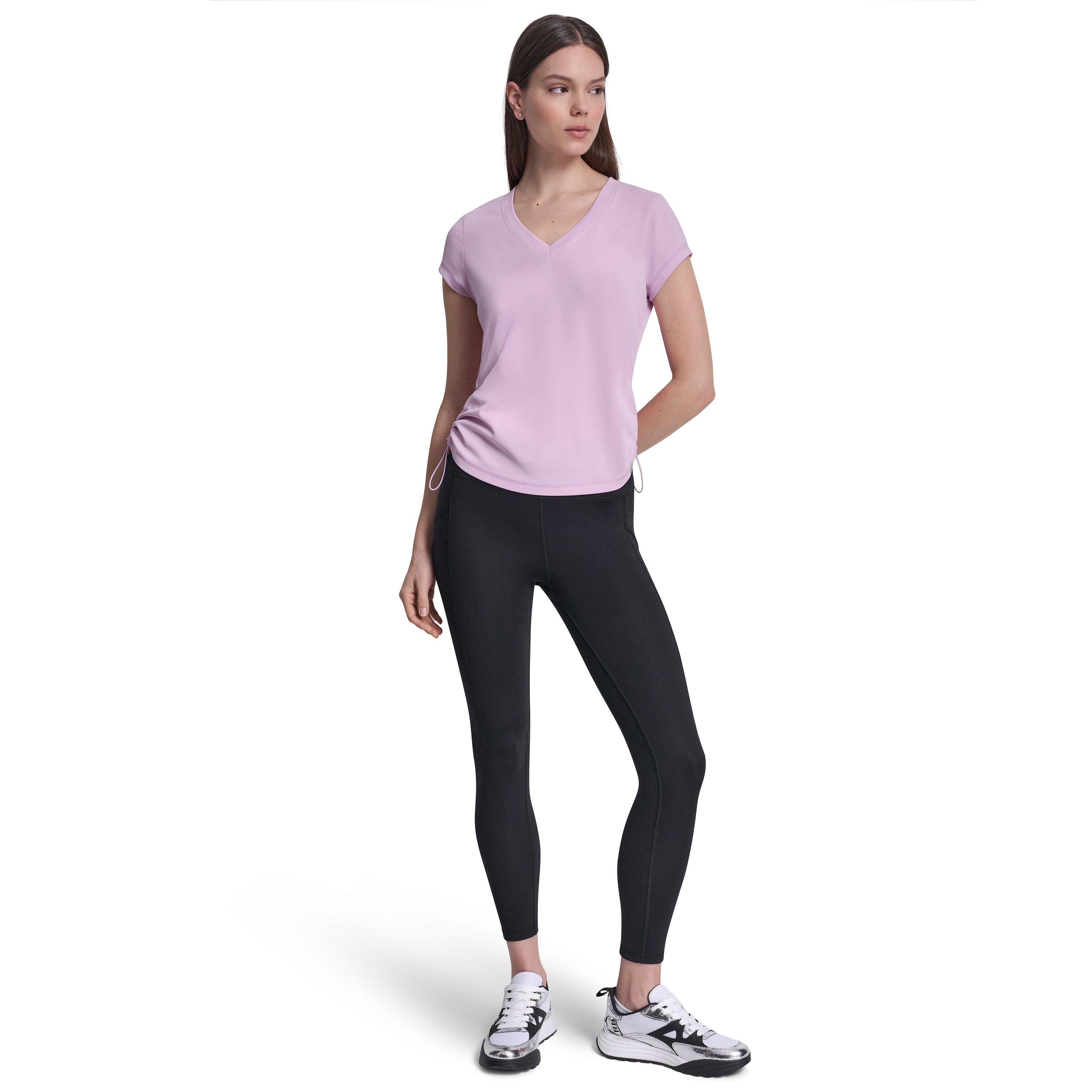 Pink Lavender - DKNY - DKNY SS Tech R Tee  Ld62 - 4