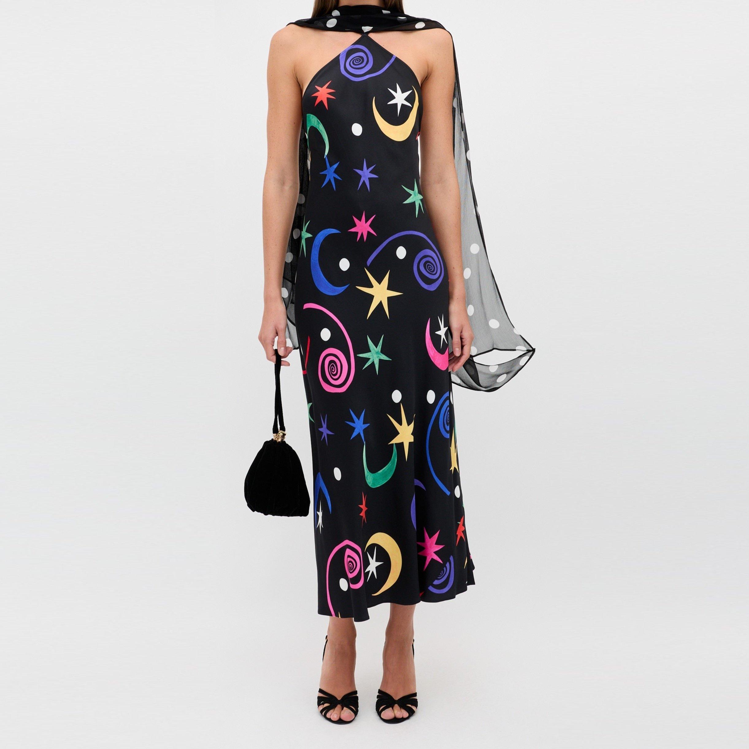 Star Multi - RIXO - Rixo Hayley Dress Ld71 - 1