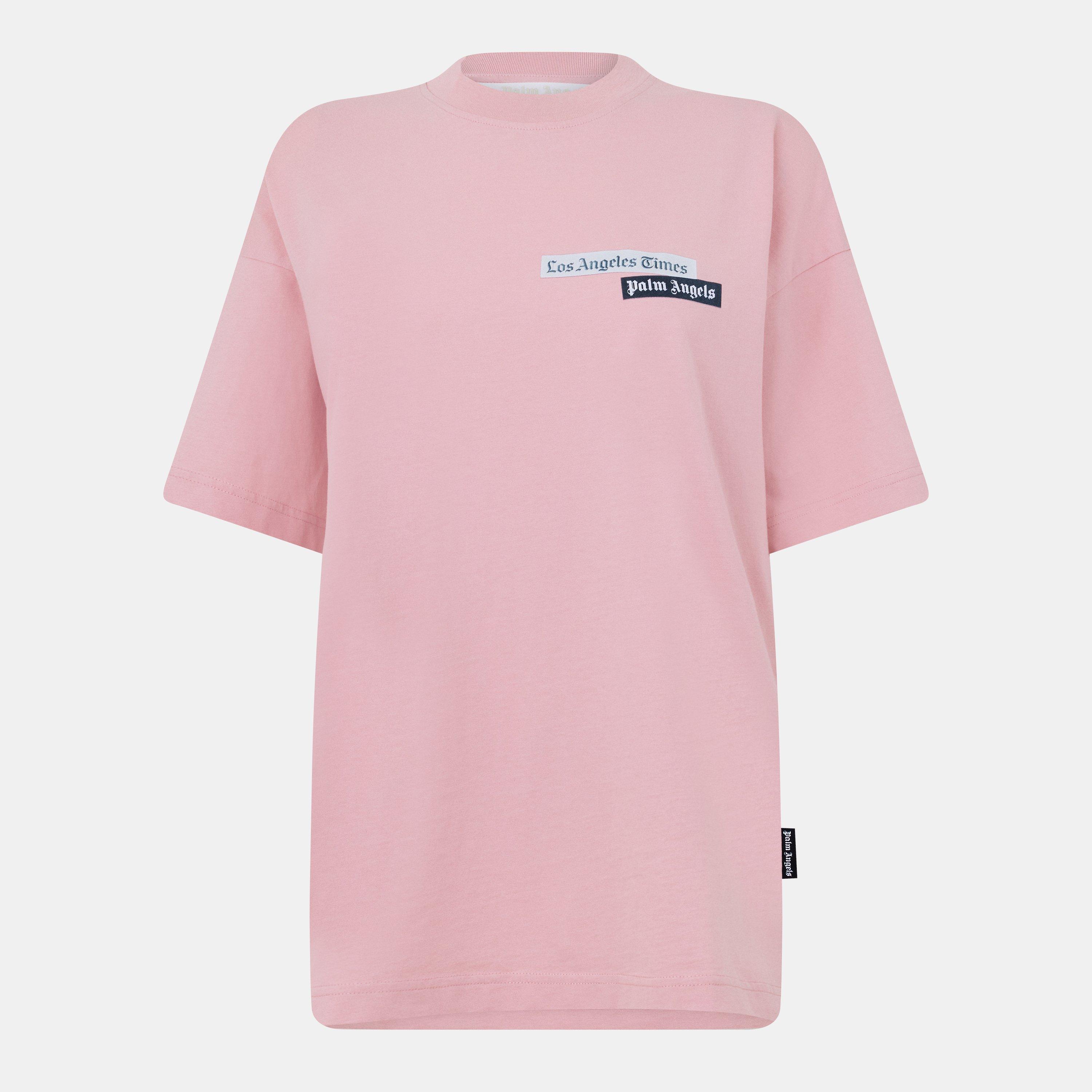 Palm Angels Women's Oversized T-Shirt - Pink - 8 (XS)