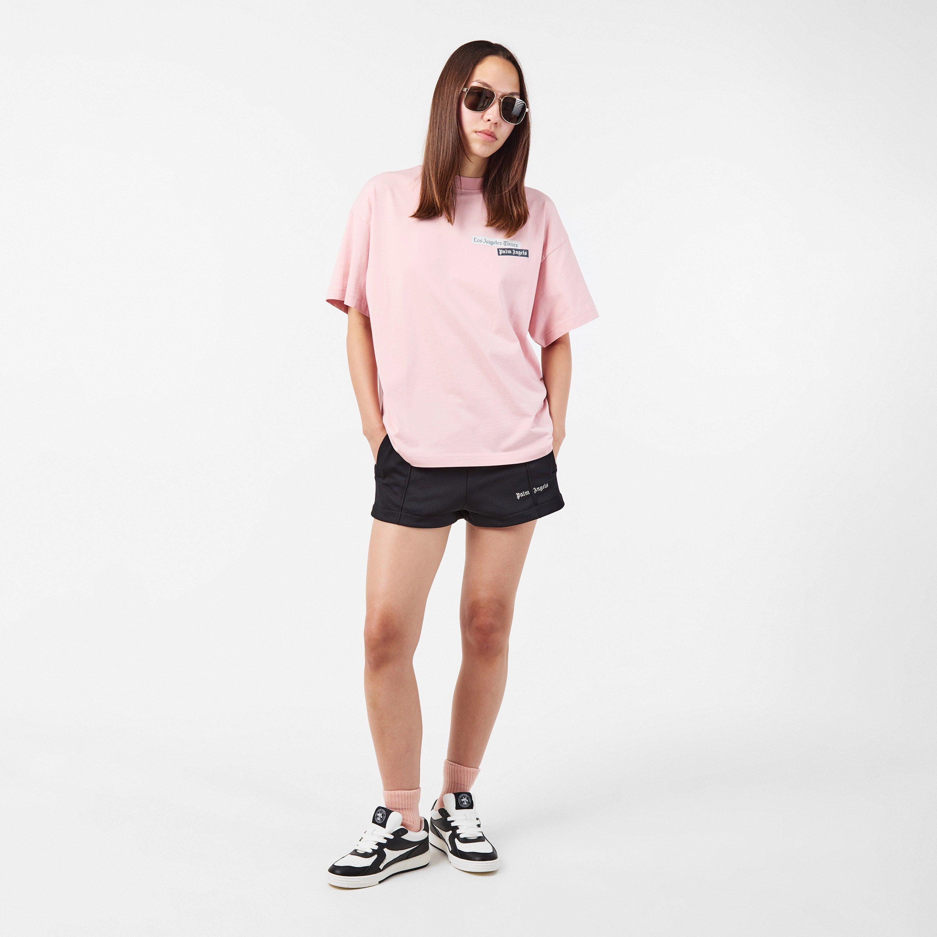 Pink - Palm Angels - Women's Oversized T-Shirt - 6