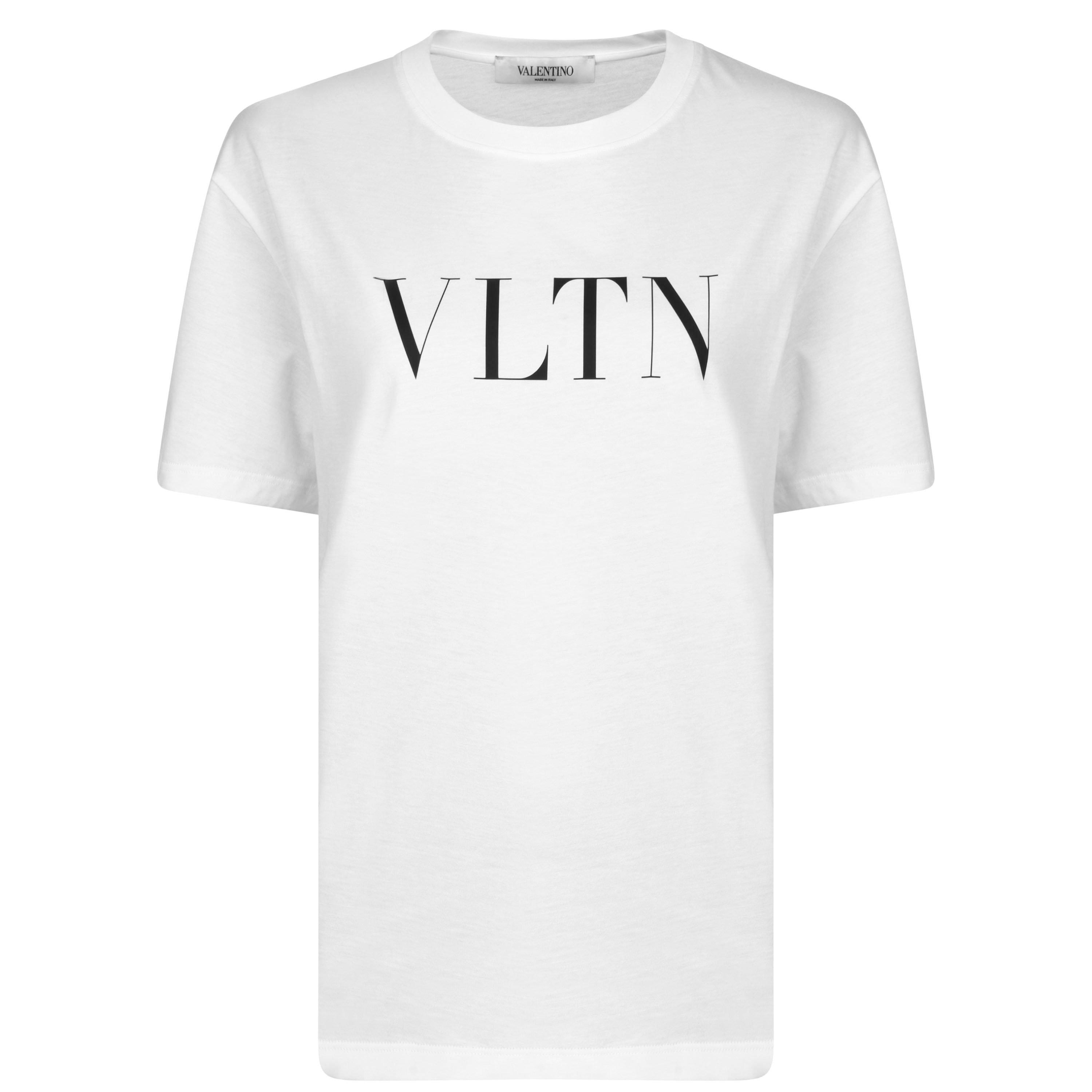 White A01 - Valentino - Vltn Logo T Shirt - 6