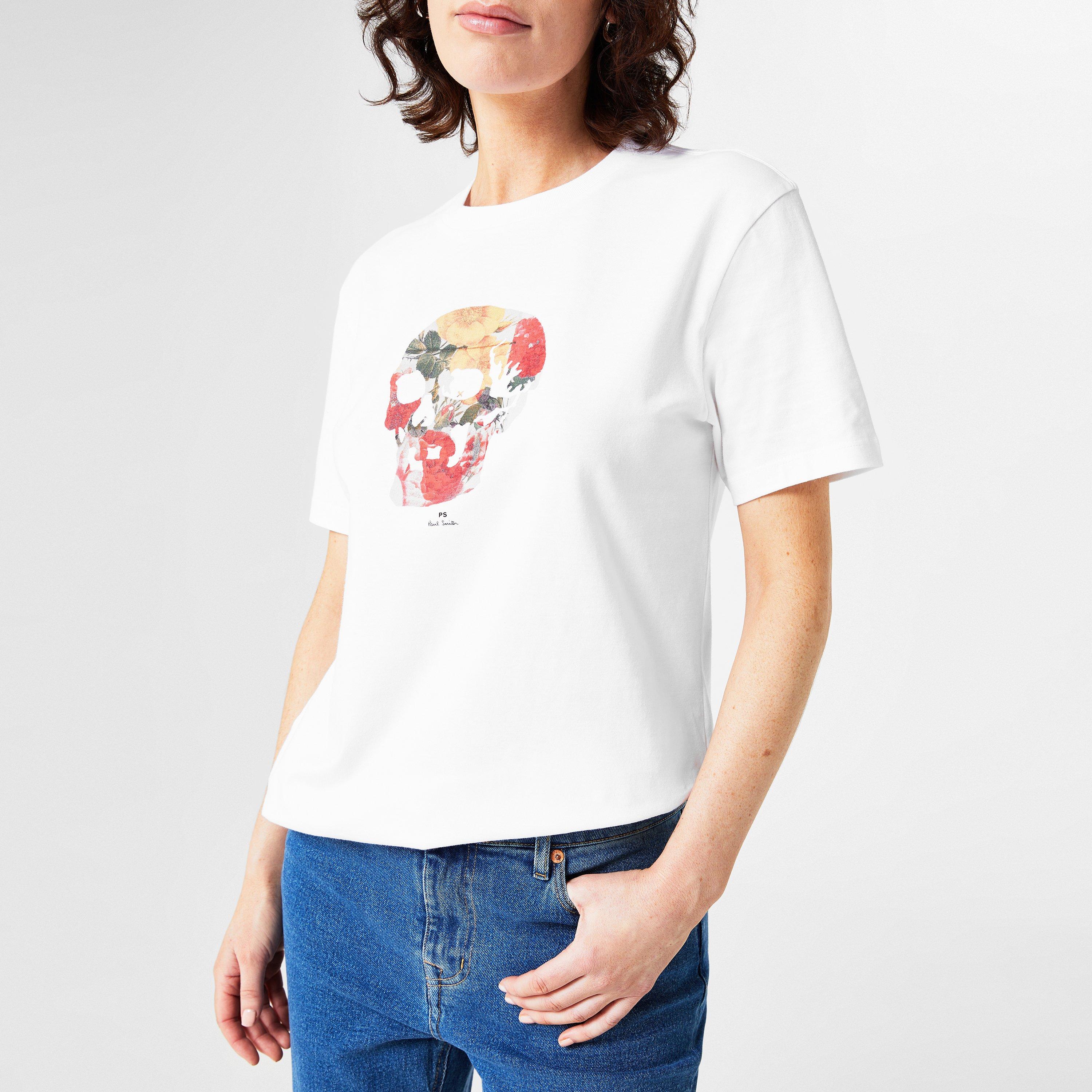 Whites01 - PS Paul Smith - Skull T Shirt - 3