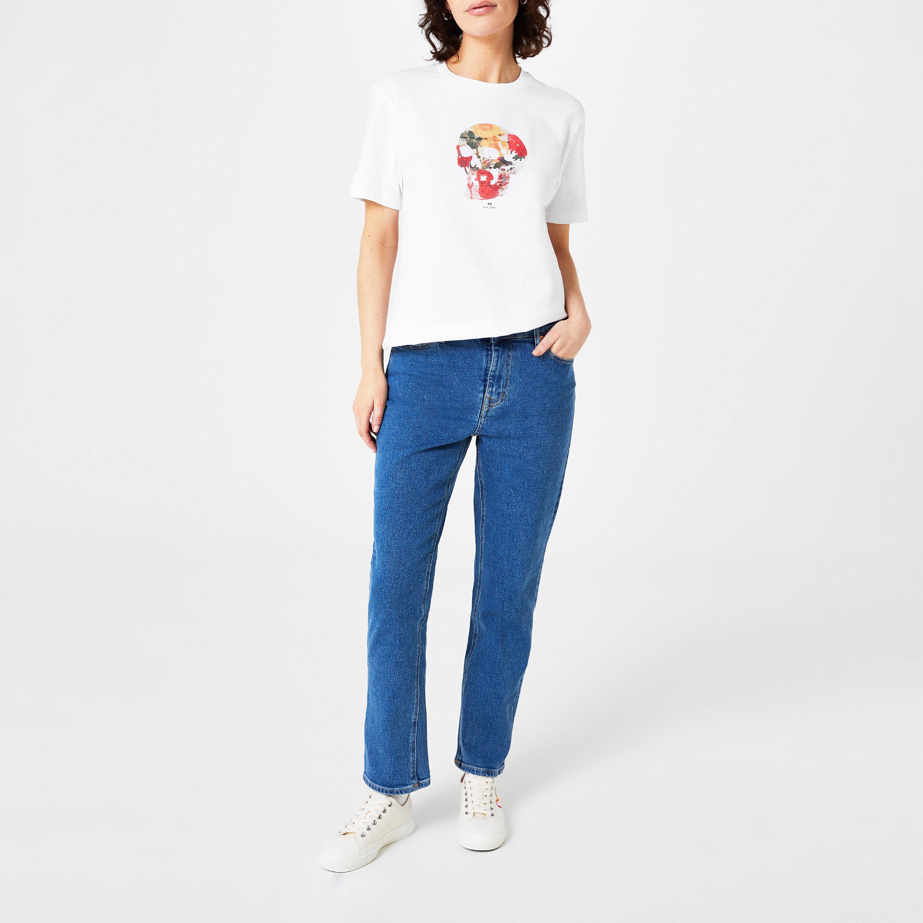 Whites01 - PS Paul Smith - Skull T Shirt - 4