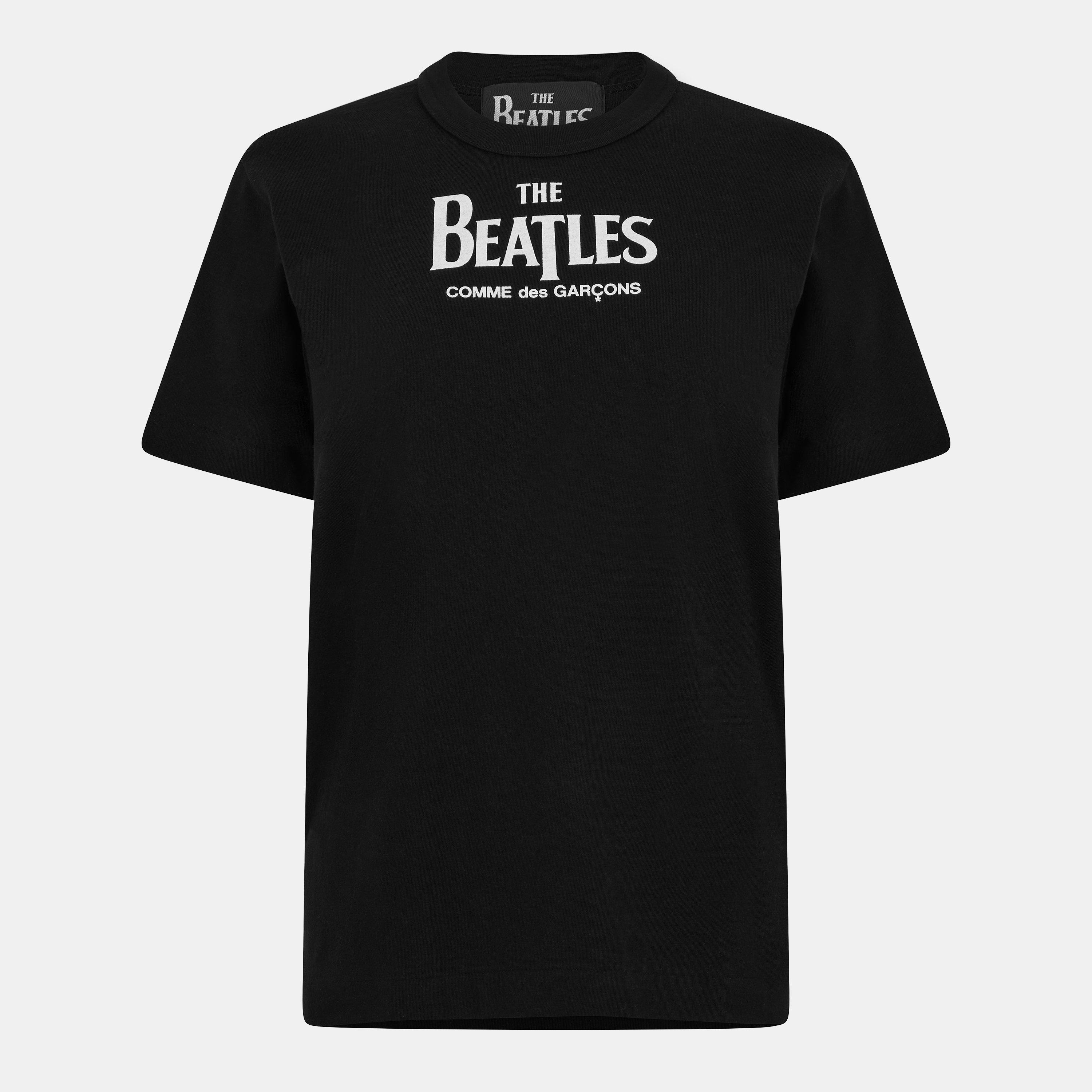 Black - Comme des Garcons PLAY - Women's Beatles Collaboration T-Shirt - 1