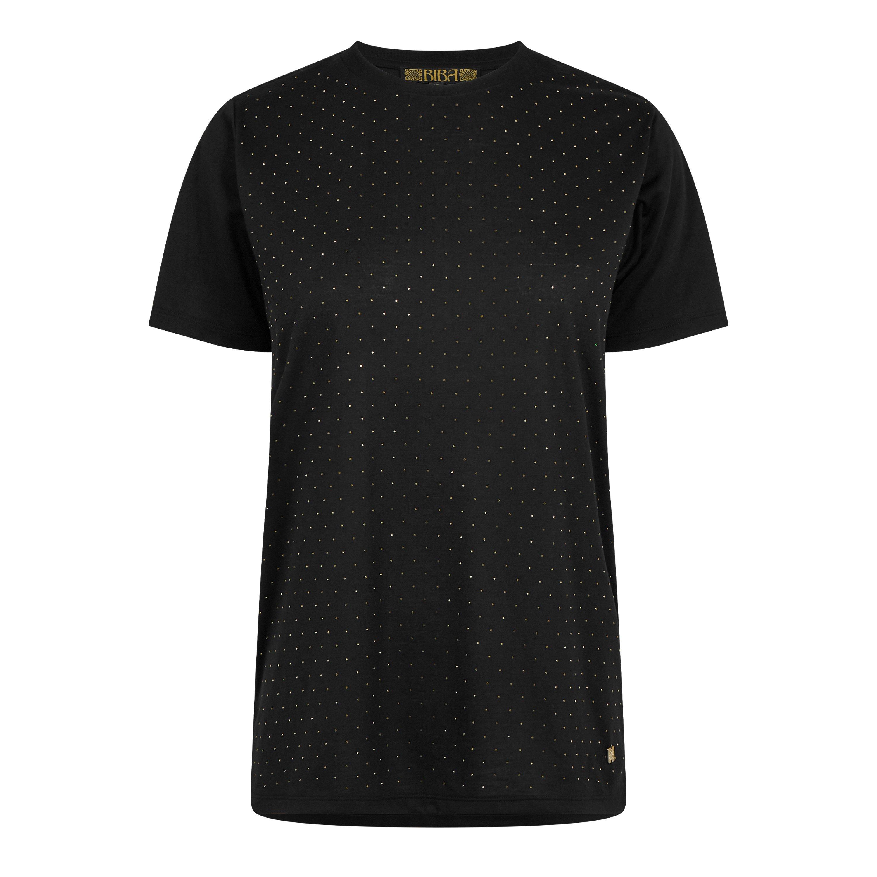 Sort - Biba - Biba Diamante T-Shirt - 5