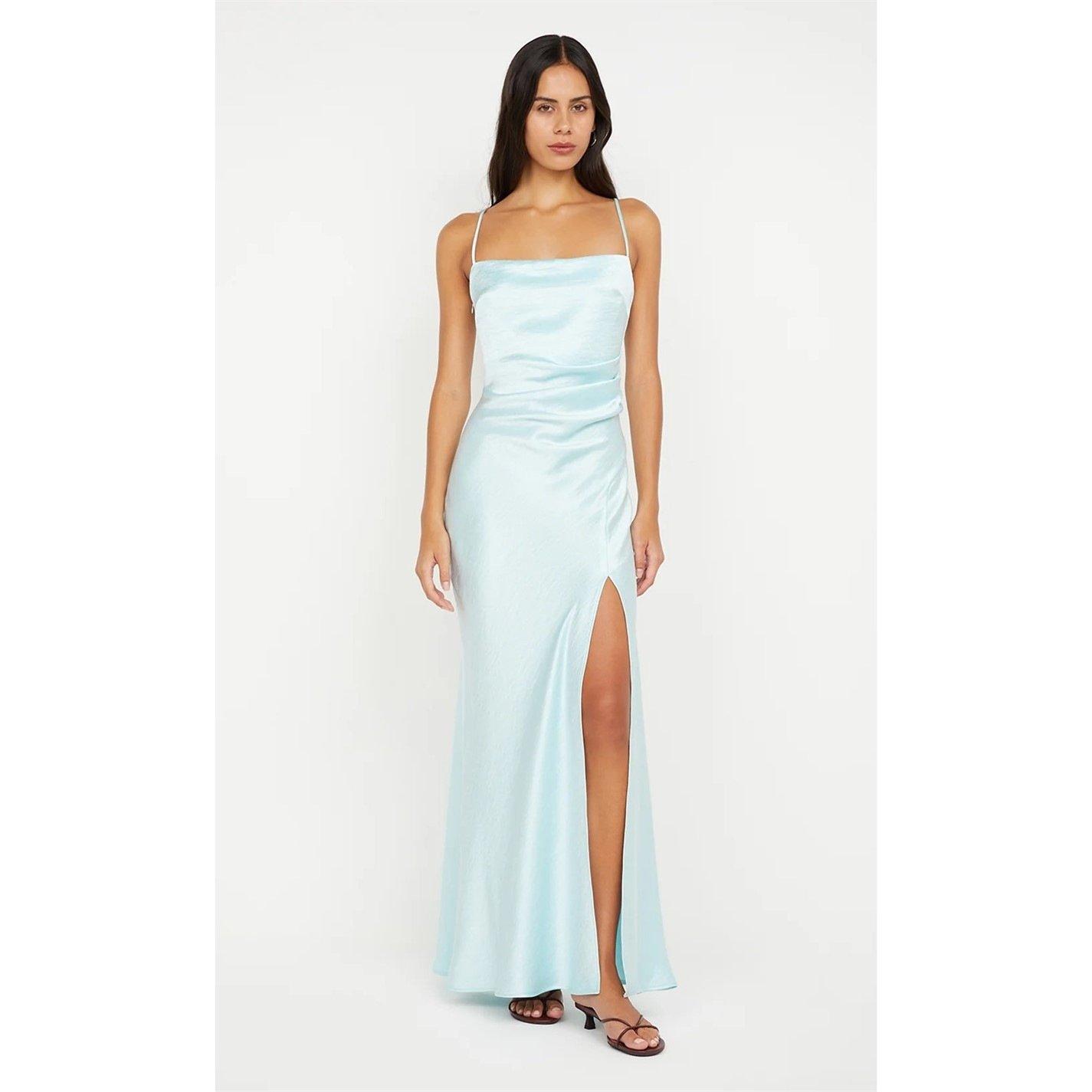 Arctic Blue - Bec and Bridge - Womens Nadia Long Maxi Dress - 1
