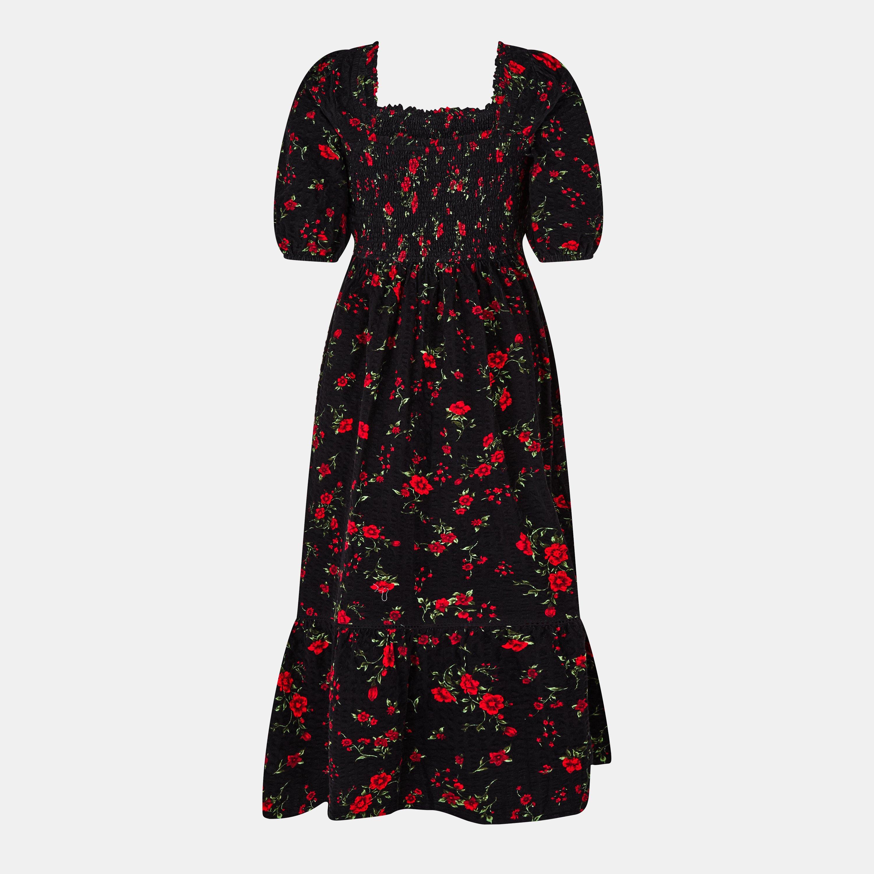 Nero - Nobodys Child - Women's Elsa Midaxi Smock Dress - 2