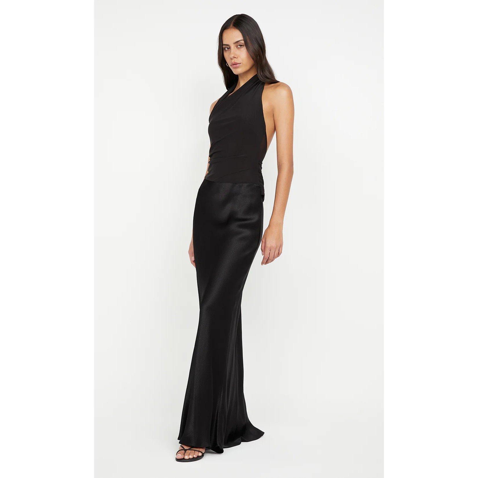 Black - Bec and Bridge - Women's Ida Halter Maxi Dress - 2