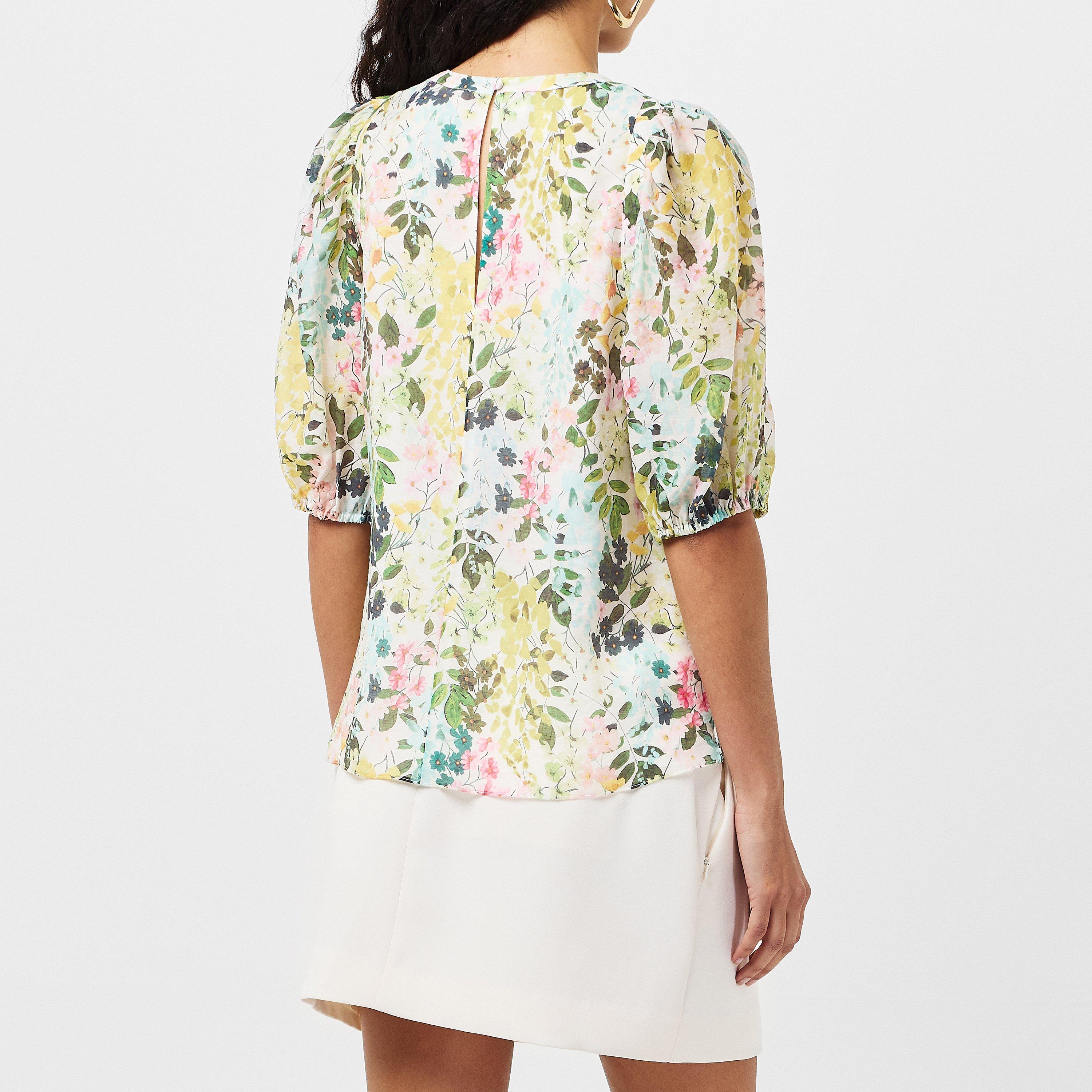 Ivoor - Ted Baker - Women's Micha Short-Sleeve Patterned Shirt - 4