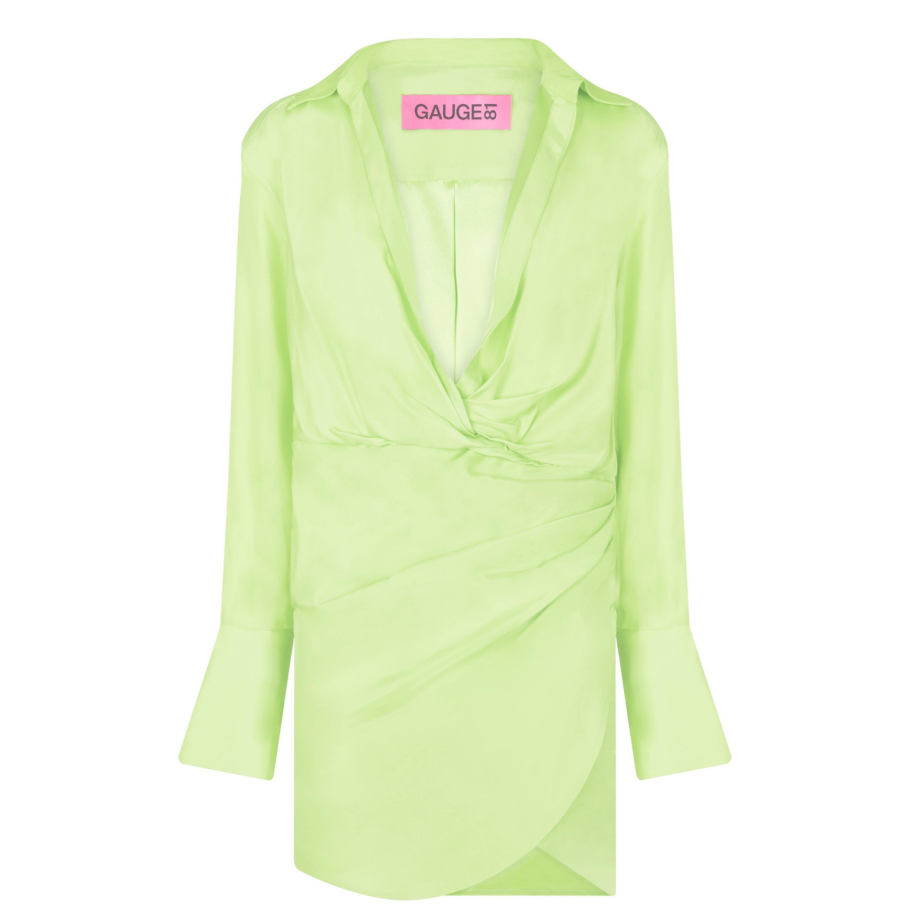Green - Gauge 81 - Women's Naha Short Wrap Dress - 1