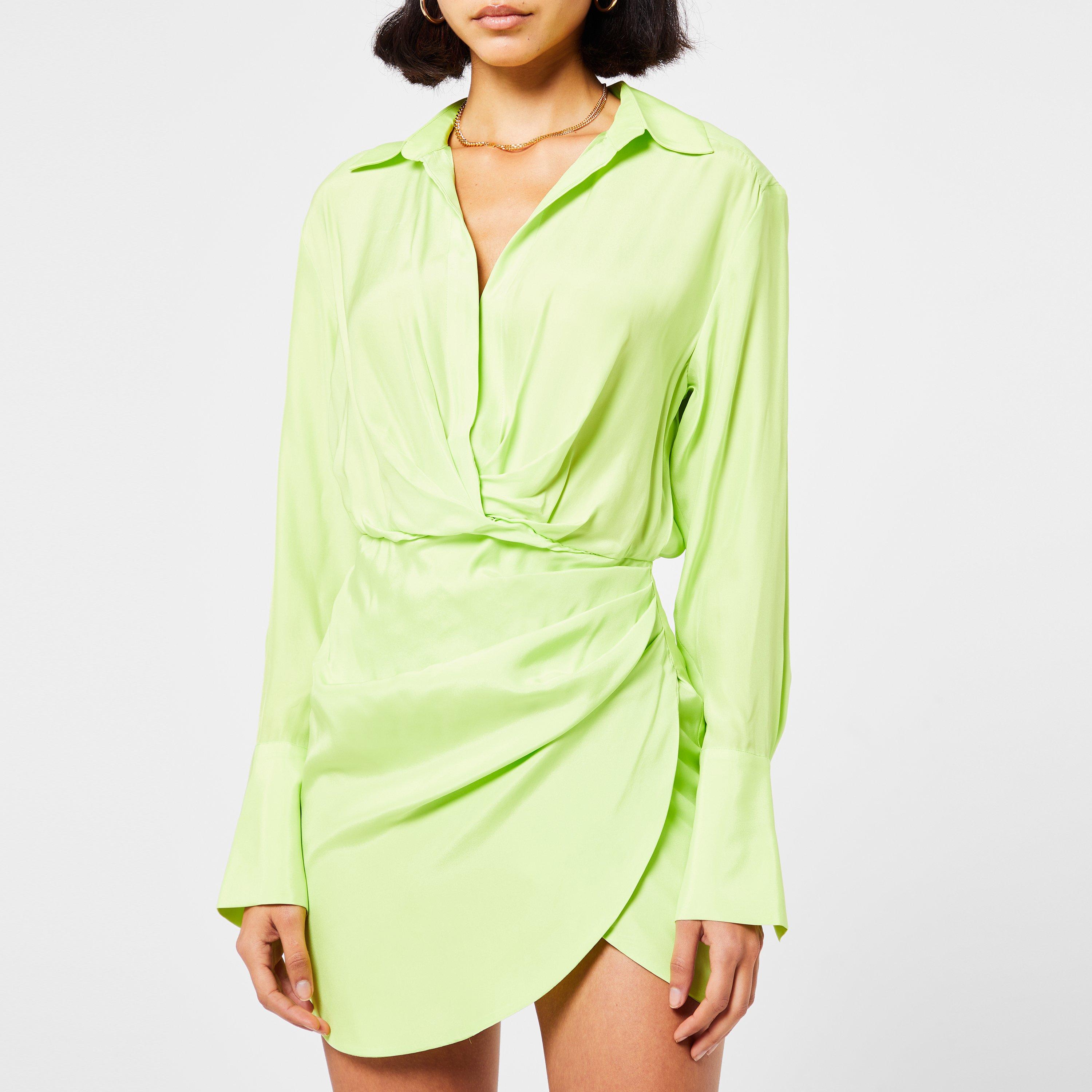 Green - Gauge 81 - Women's Naha Short Wrap Dress - 4