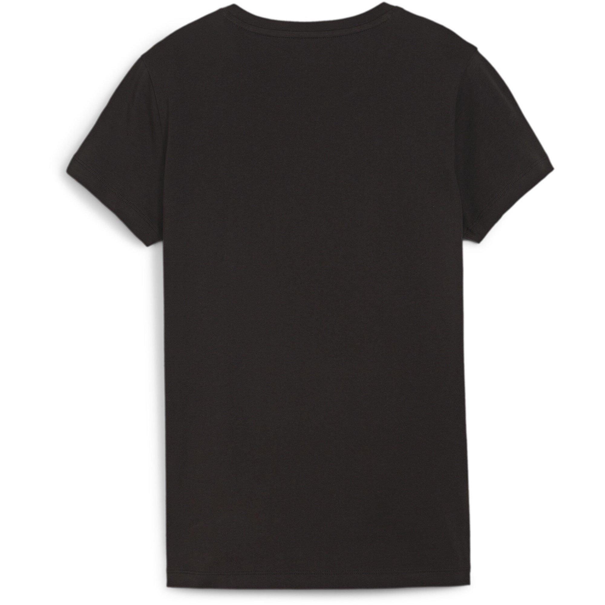 Puma Zwart - Puma - Essential Script Regular Fit T-Shirt - 2