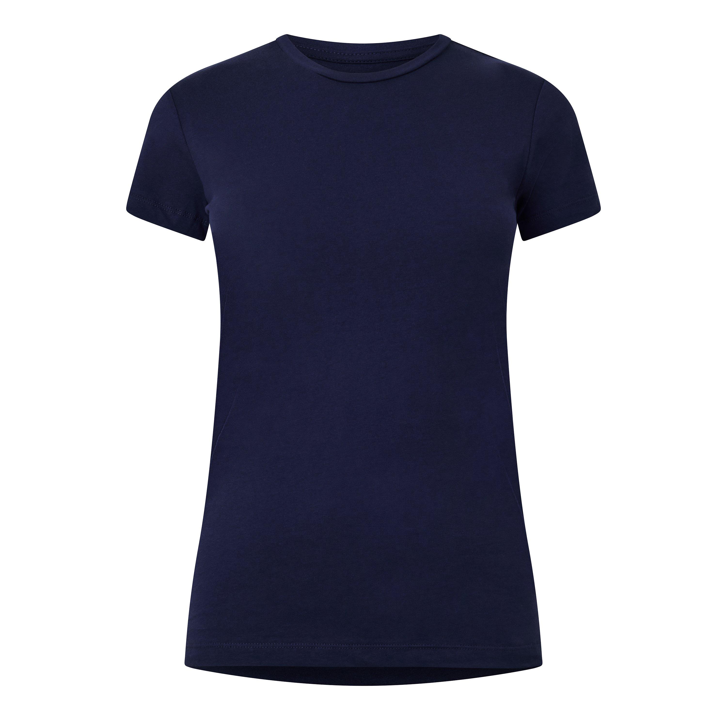Marineblau/Weiß - Puma - Women's Blank T-Shirt - 1