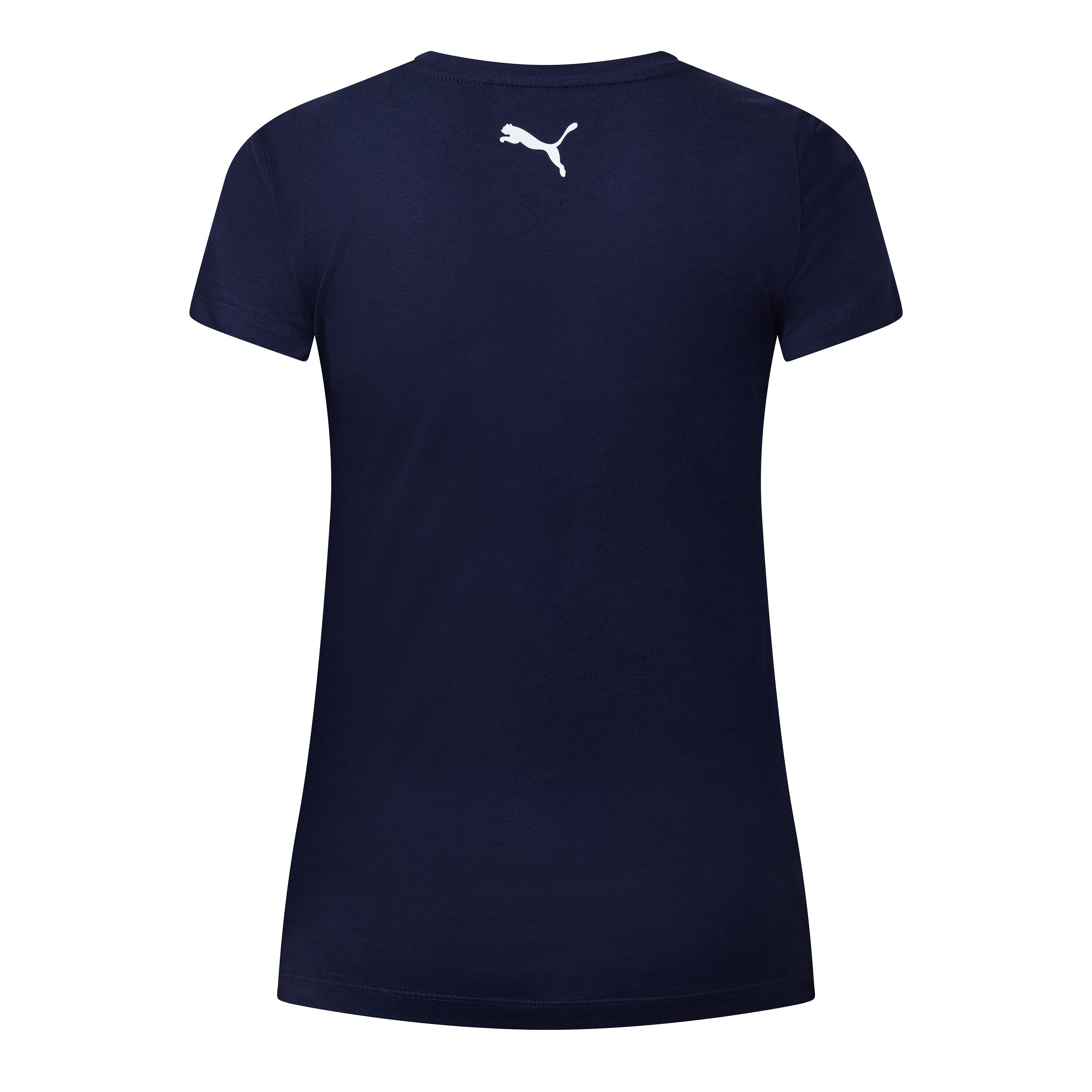 Marineblau/Weiß - Puma - Women's Blank T-Shirt - 2