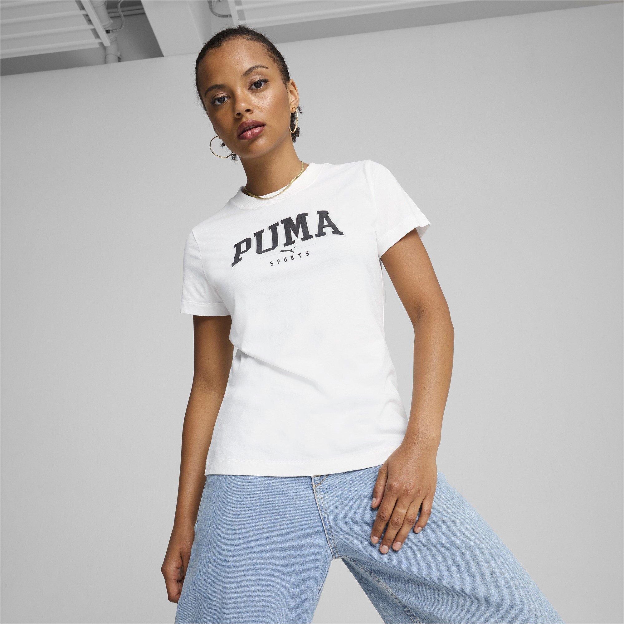 Puma Blanc - Puma - Squad Graphic Regular Fit T-Shirt - 2