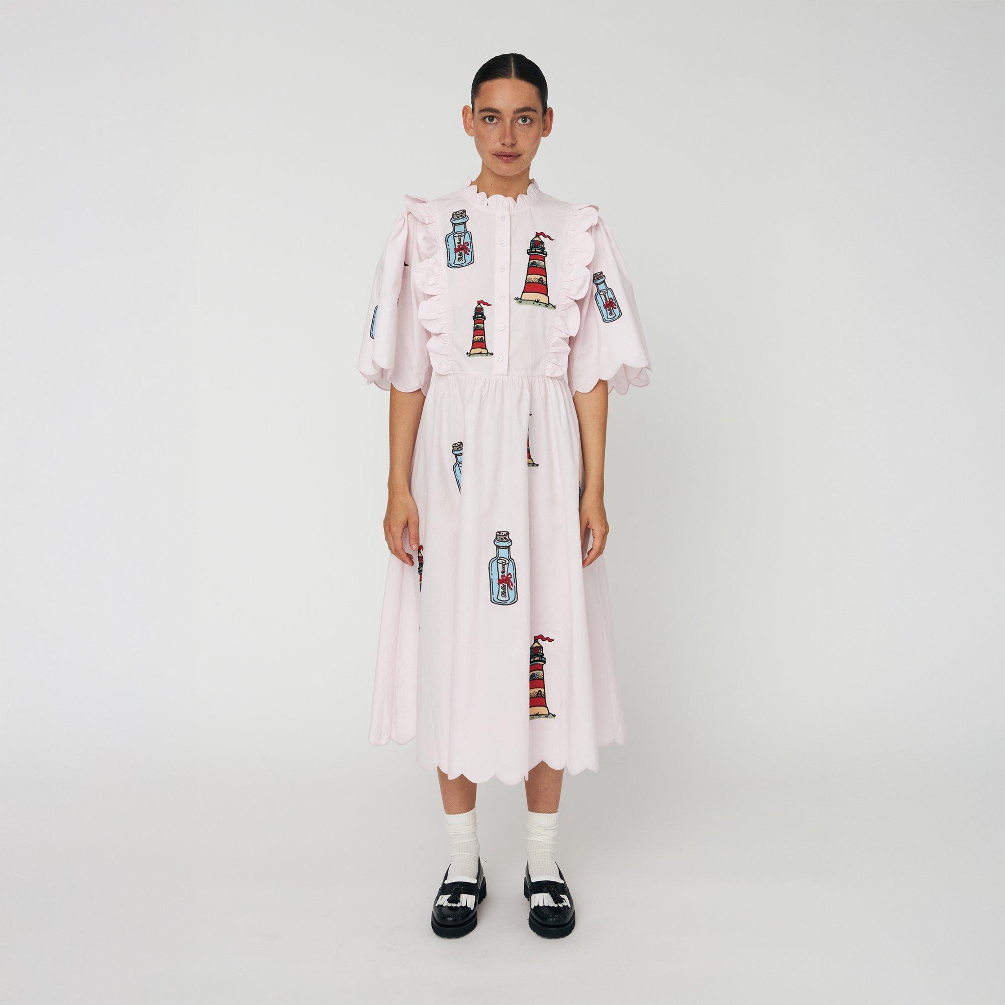 558 Pale Pink - Stella Nova - Stella  Embr Dr Ld63 - 1