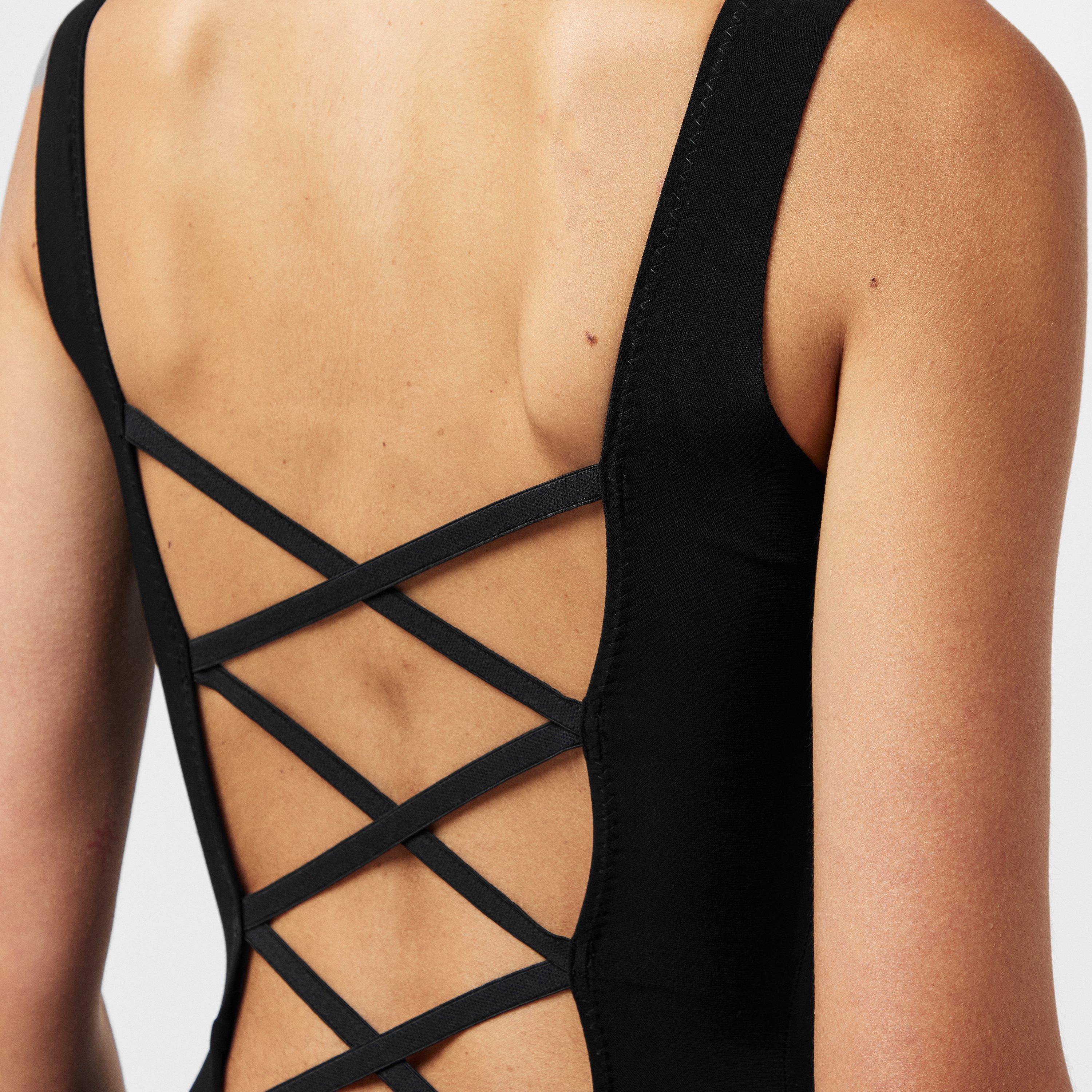 Black - Norma Kamali - Women's A Line Dress - 5