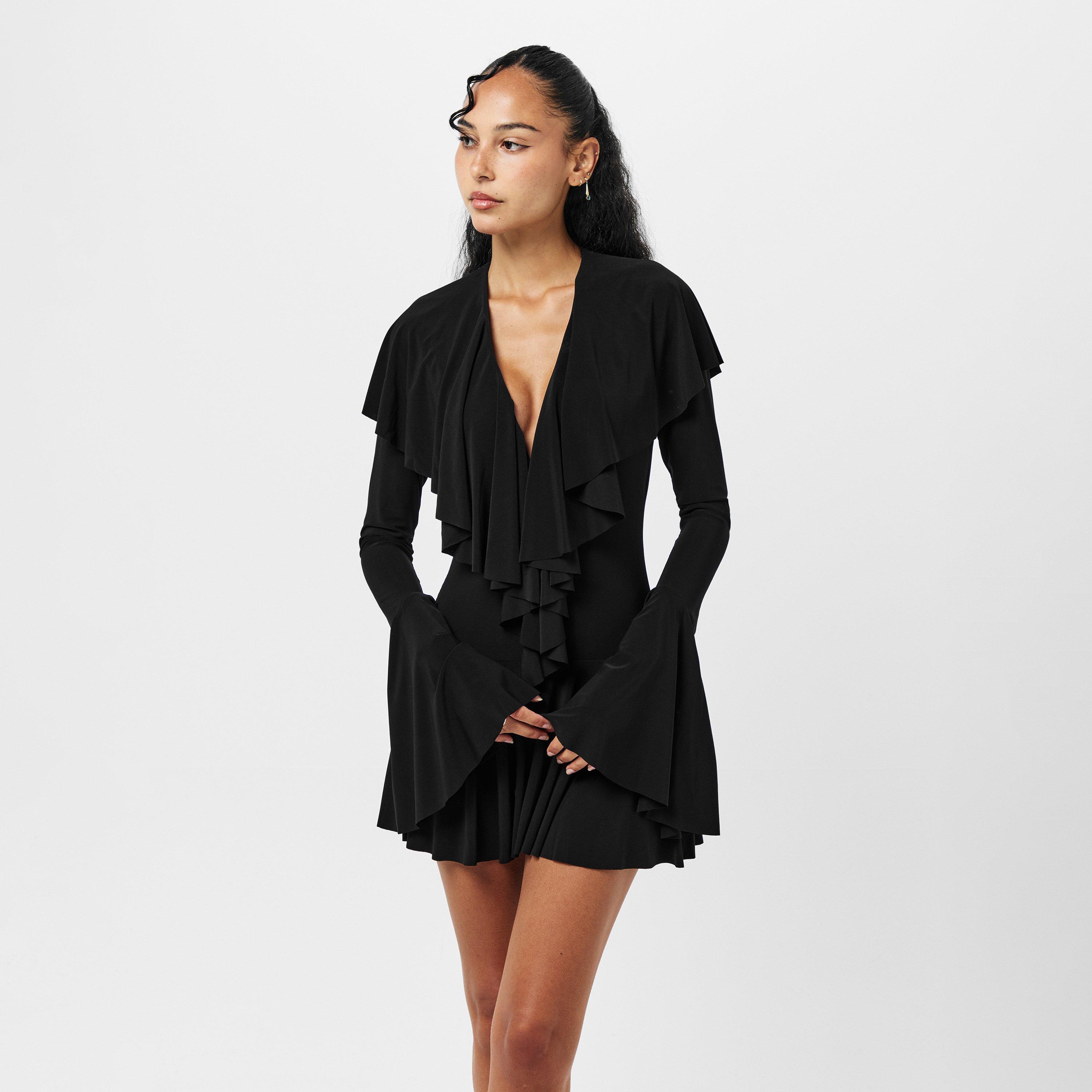 Black - Norma Kamali - Women's Mini Dress - 3