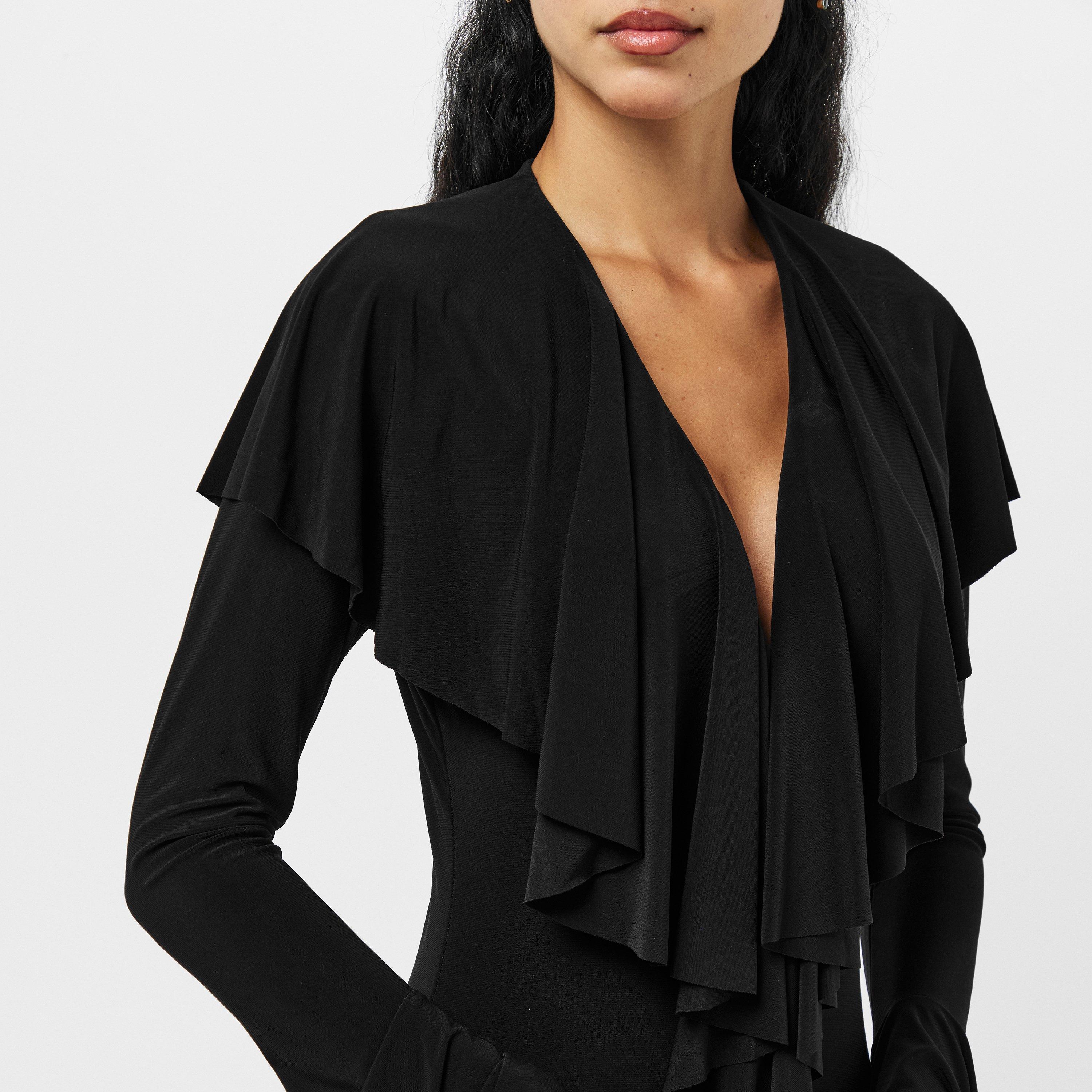 Black - Norma Kamali - Women's Mini Dress - 5