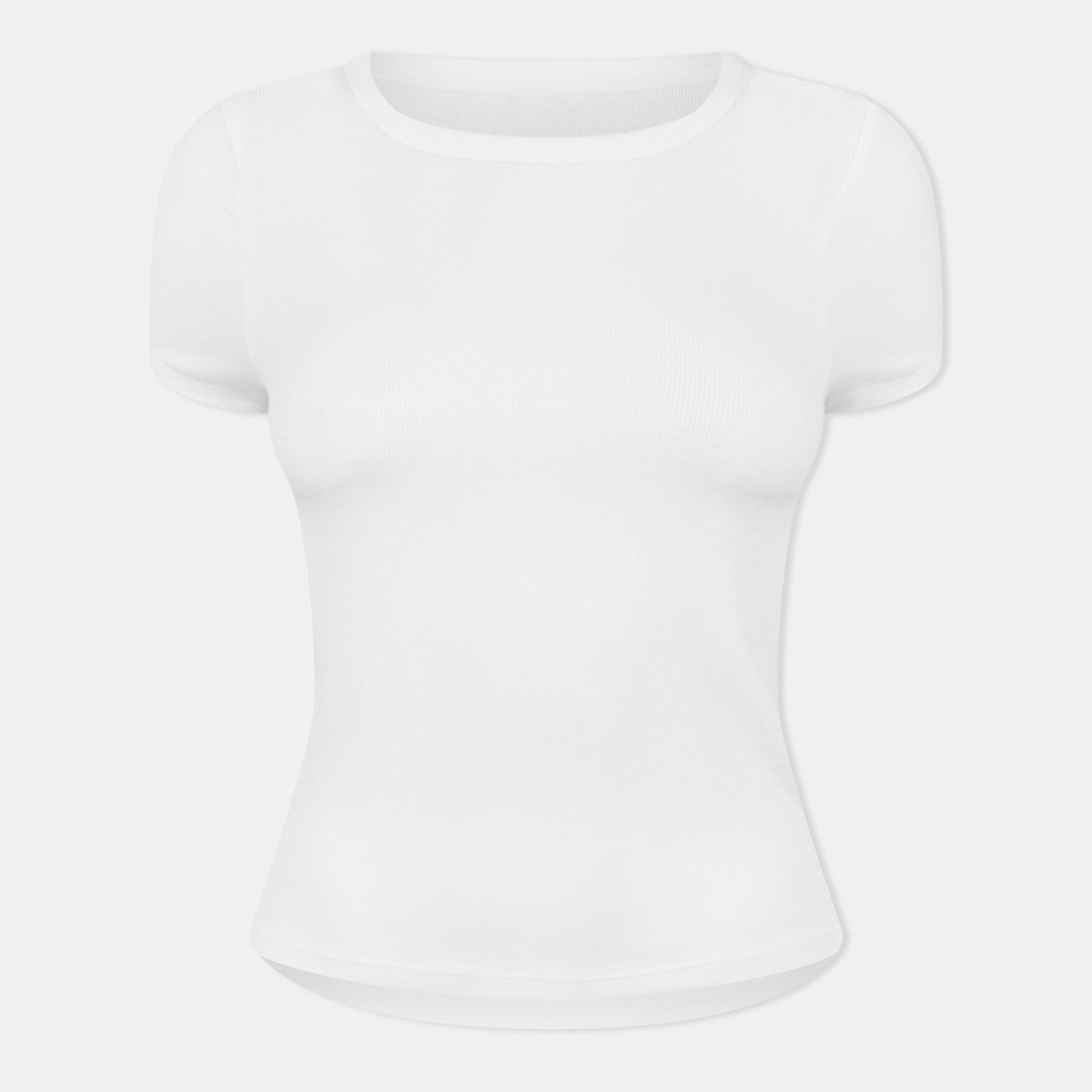 White - Jack Wills - Women's JW Layered Slim Fit T-Shirt - 1
