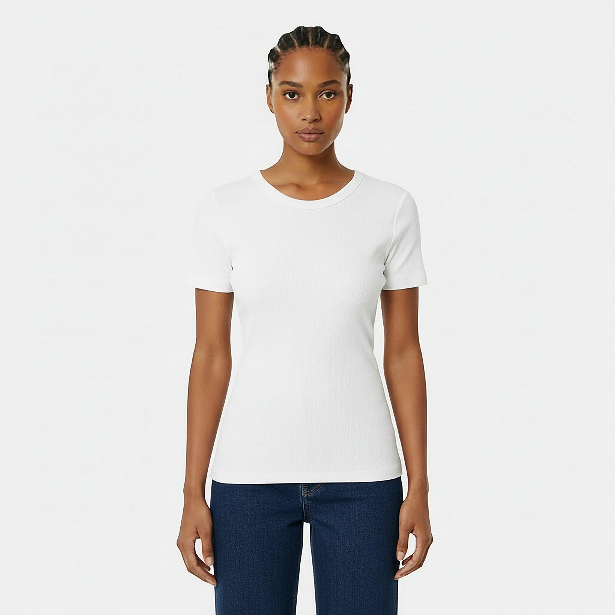 White - Jack Wills - Women's JW Layered Slim Fit T-Shirt - 3