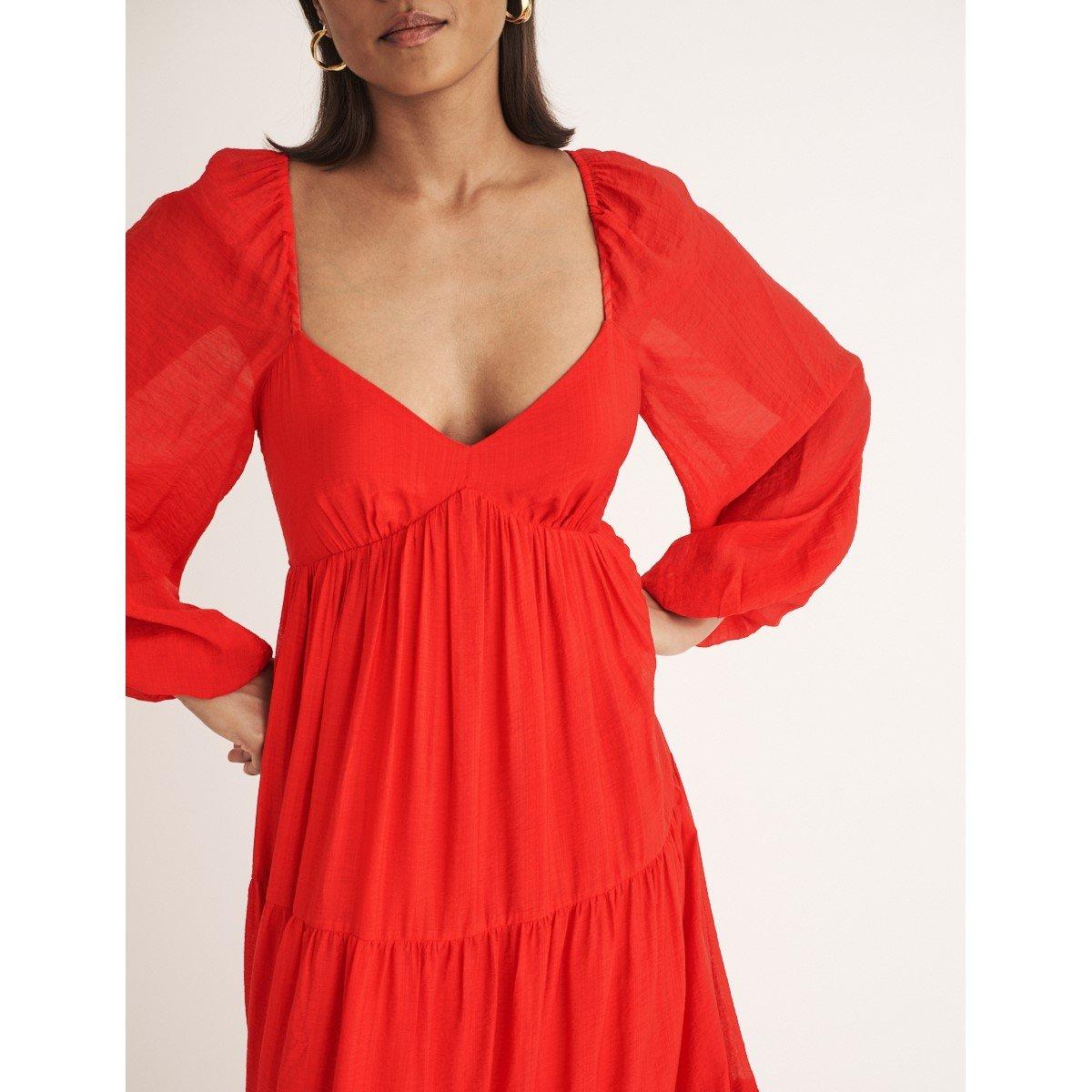 Rosso - Nobodys Child - Women's Char Maxi Dress - 3