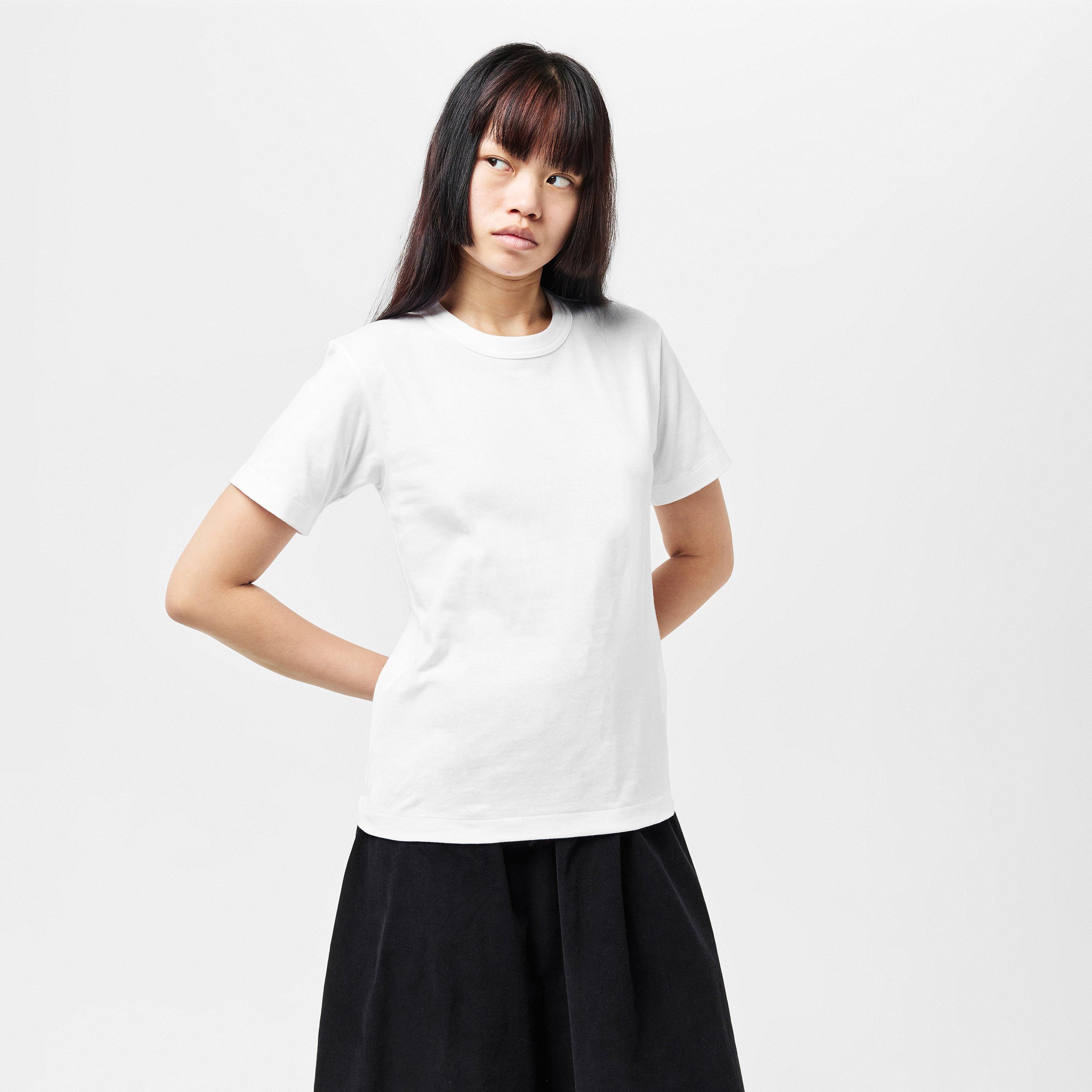 White - Comme des Garcons PLAY - Women's Garçons T-Shirt - 3
