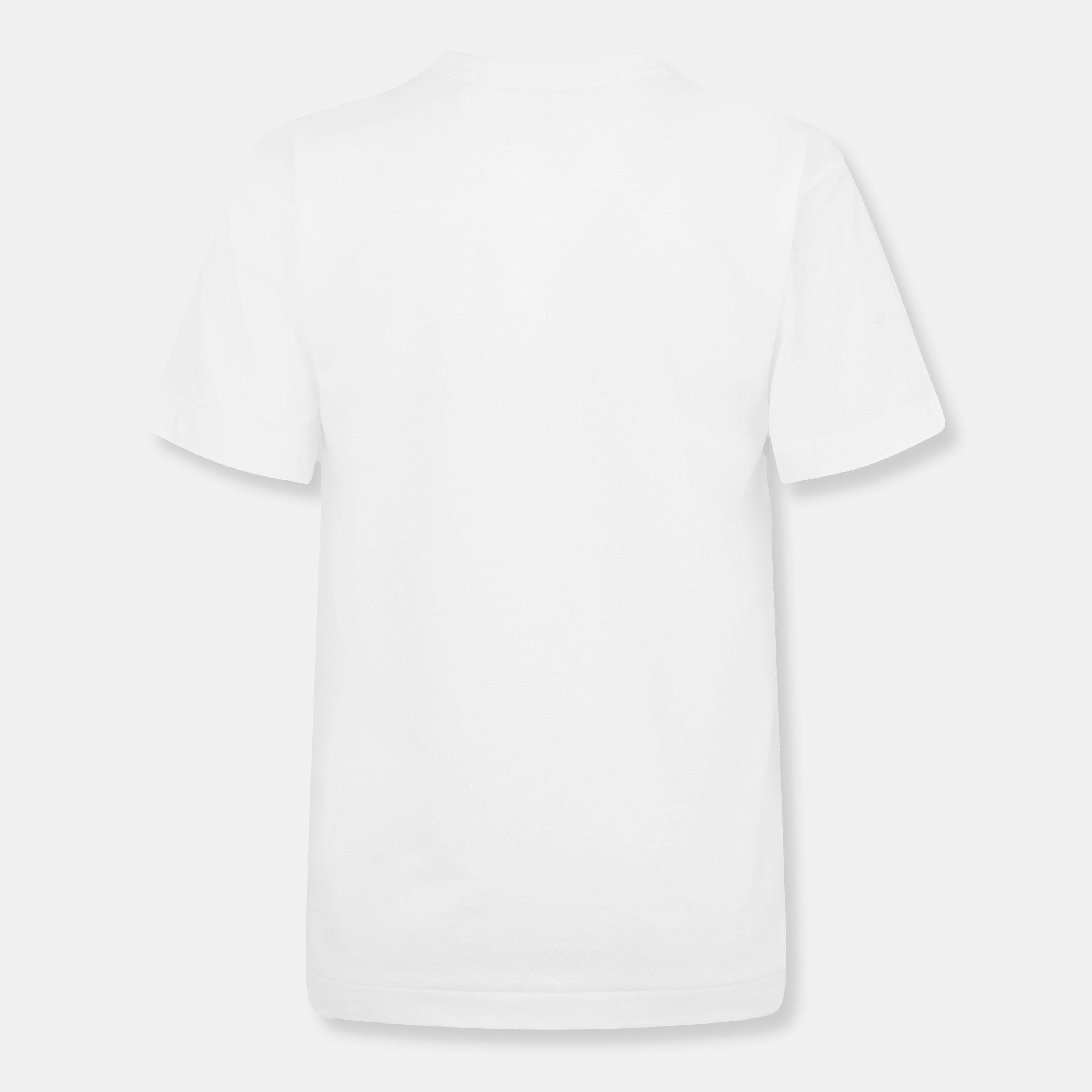 Wht/Red - Comme des Garcons PLAY - Women's T-Shirt - 2