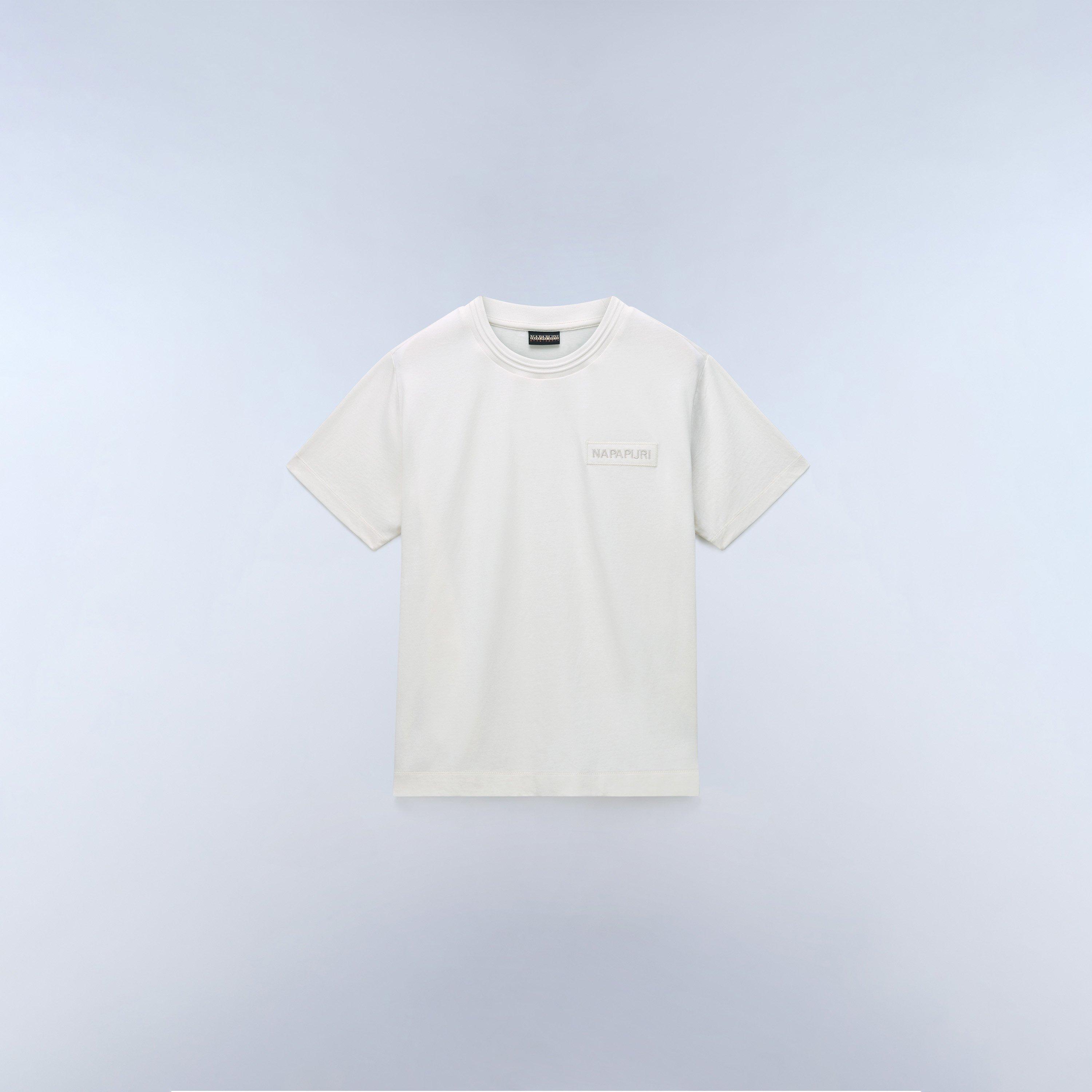 Napapijri Women's Napa Clarao Tee - White Whisper - 12 (M)