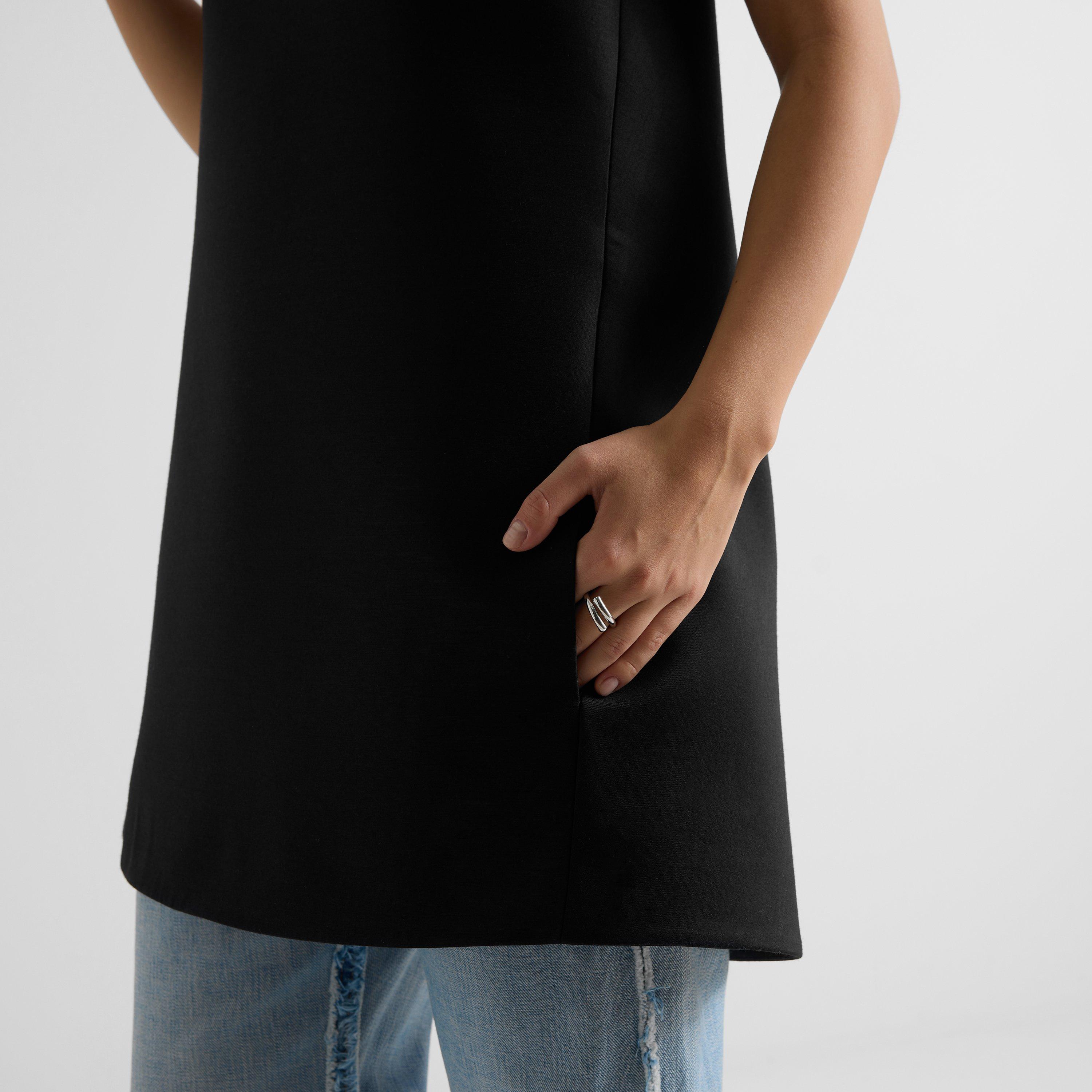 Black - Balenciaga - Bal Belted Dress Ld64 - 5