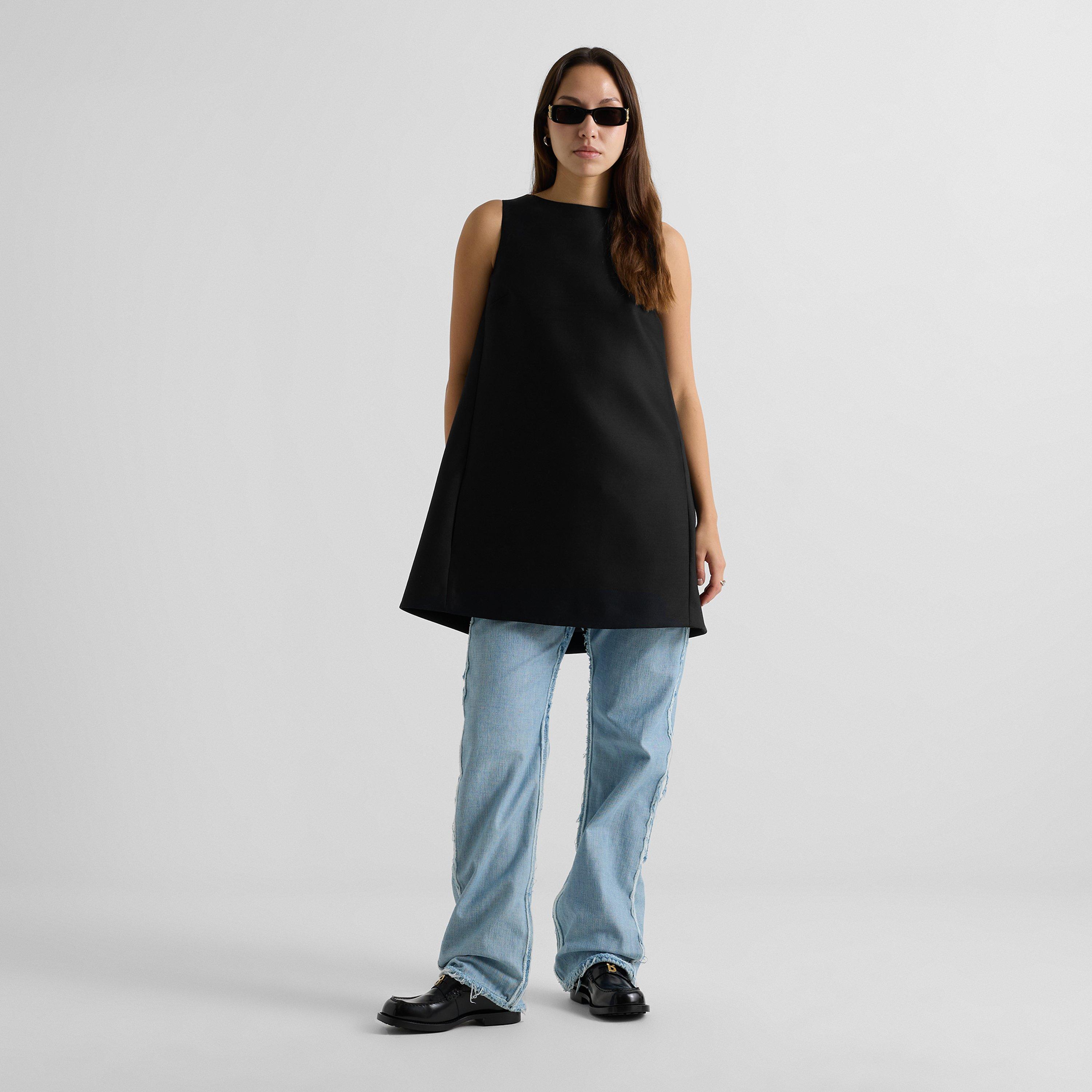 Black - Balenciaga - Bal Belted Dress Ld64 - 6
