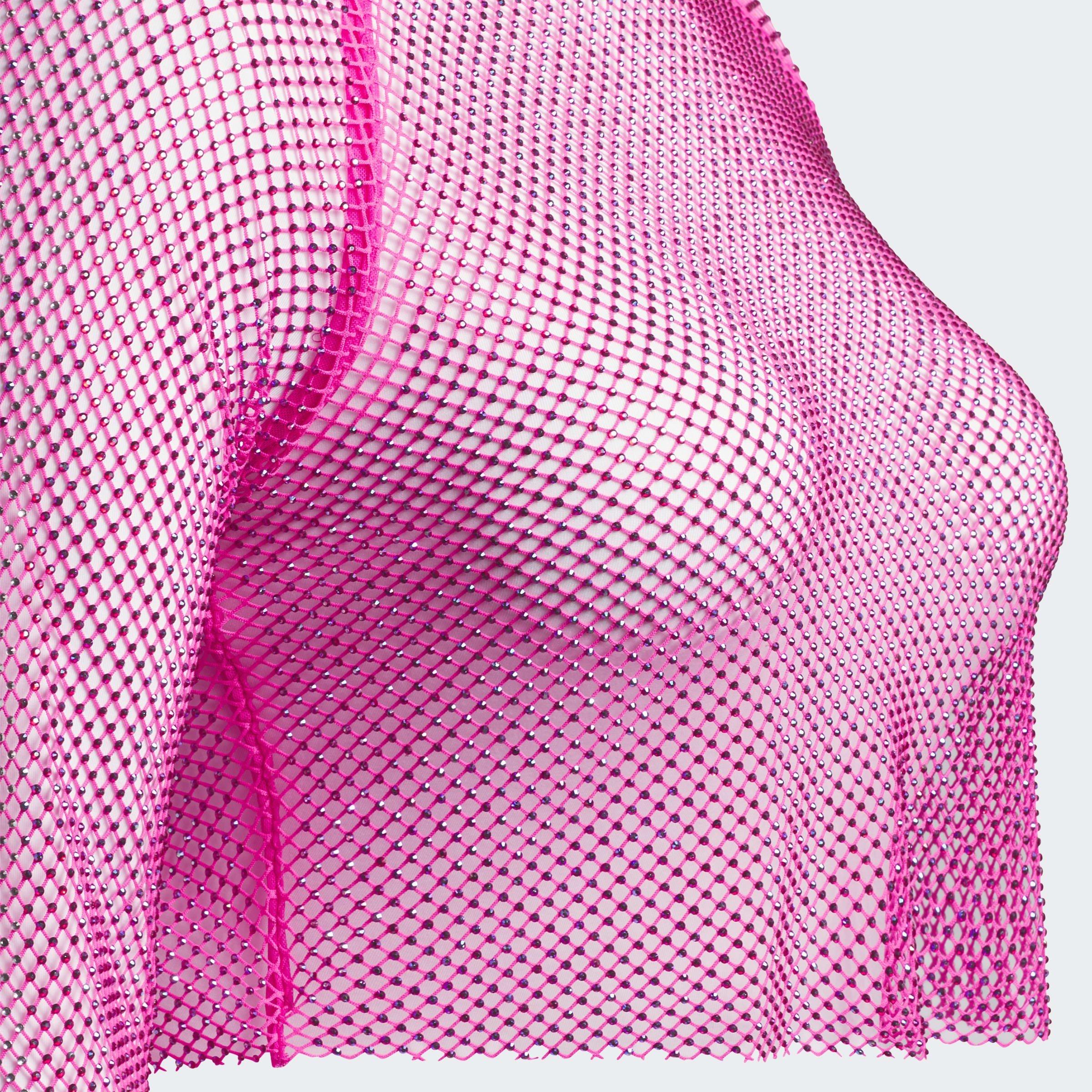 Roze - adidas Originals - Long-Sleeve Crop Top - 7