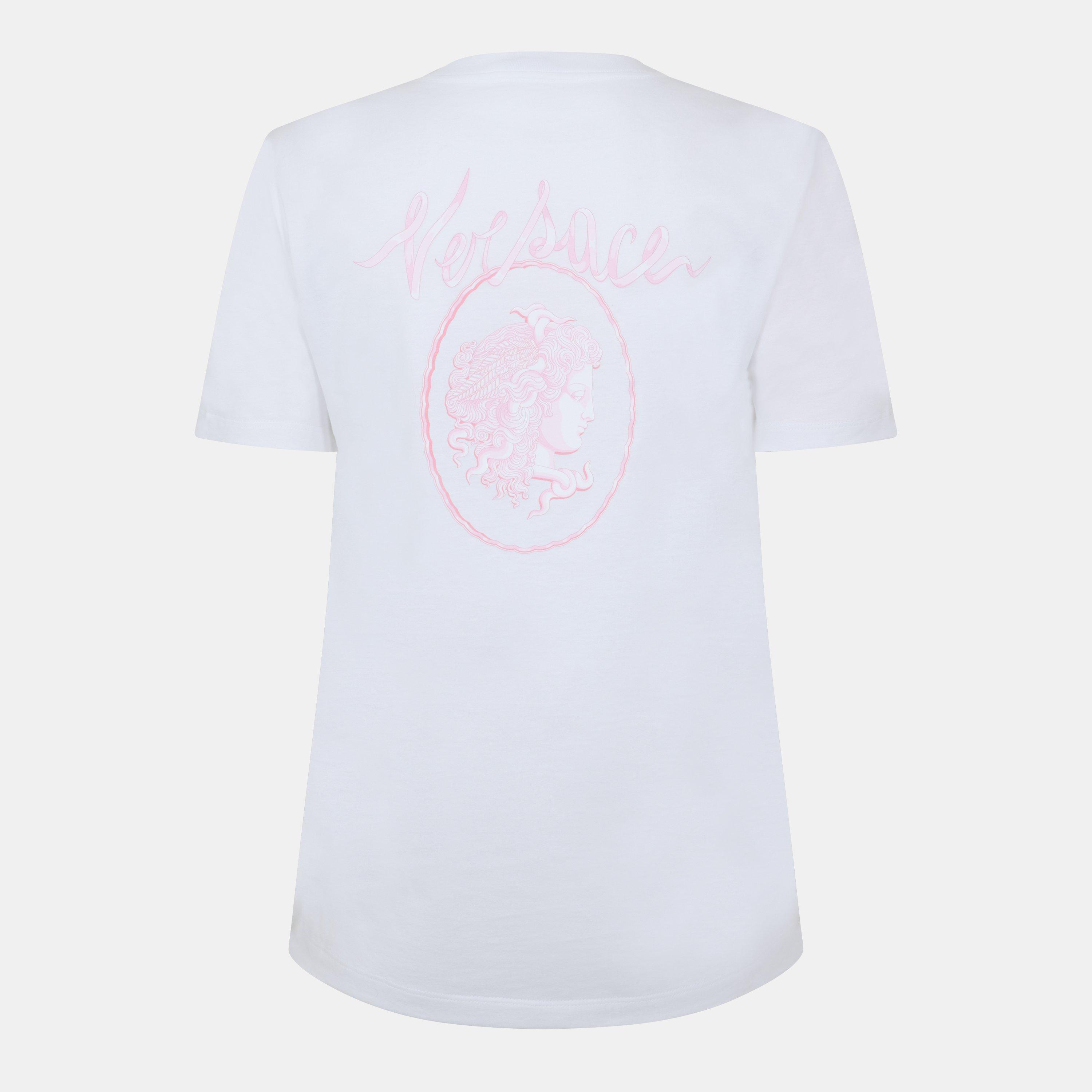 Optical White - Versace - Women's Medusa Regular Fit T-Shirt - 2