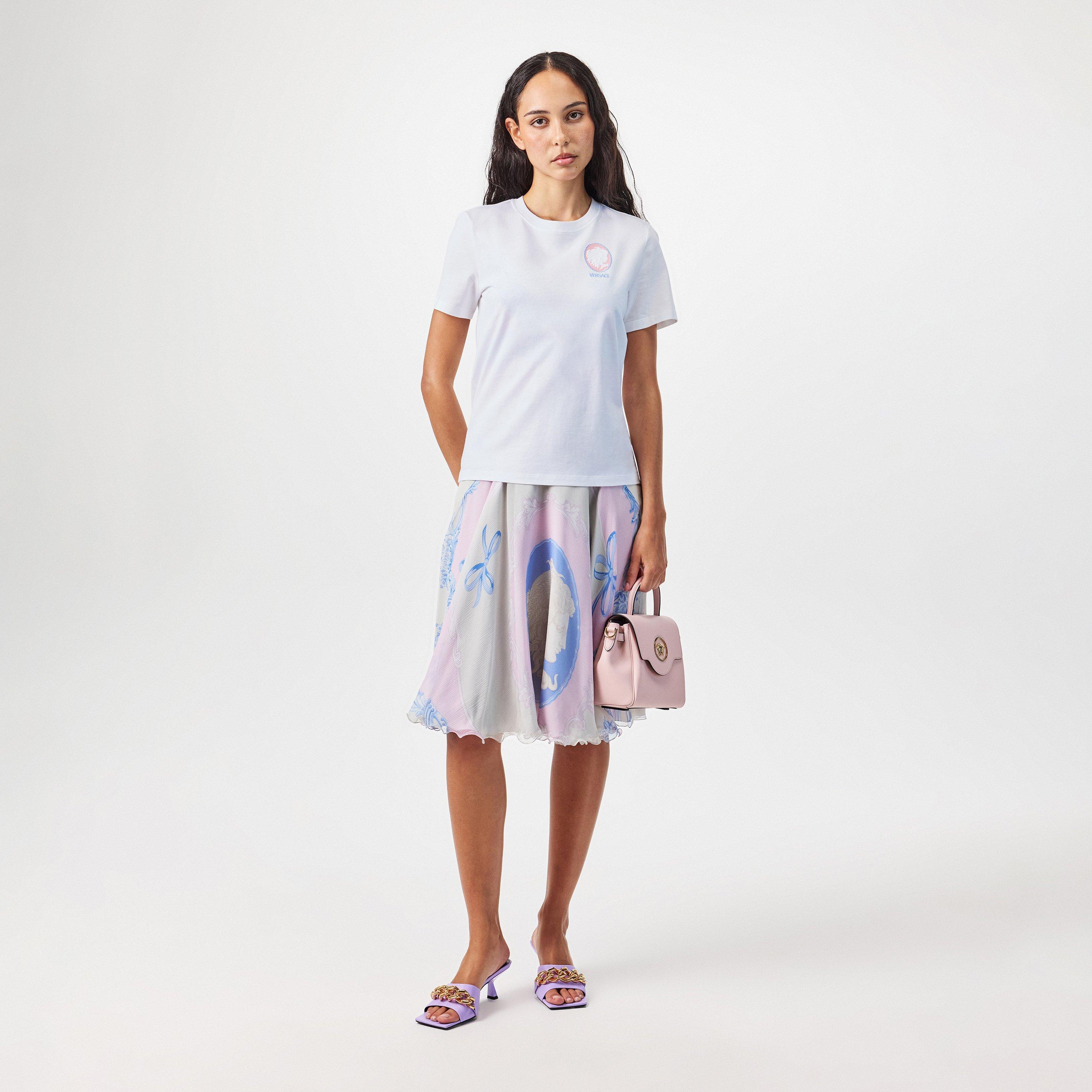 Optical White - Versace - Women's Medusa Regular Fit T-Shirt - 6