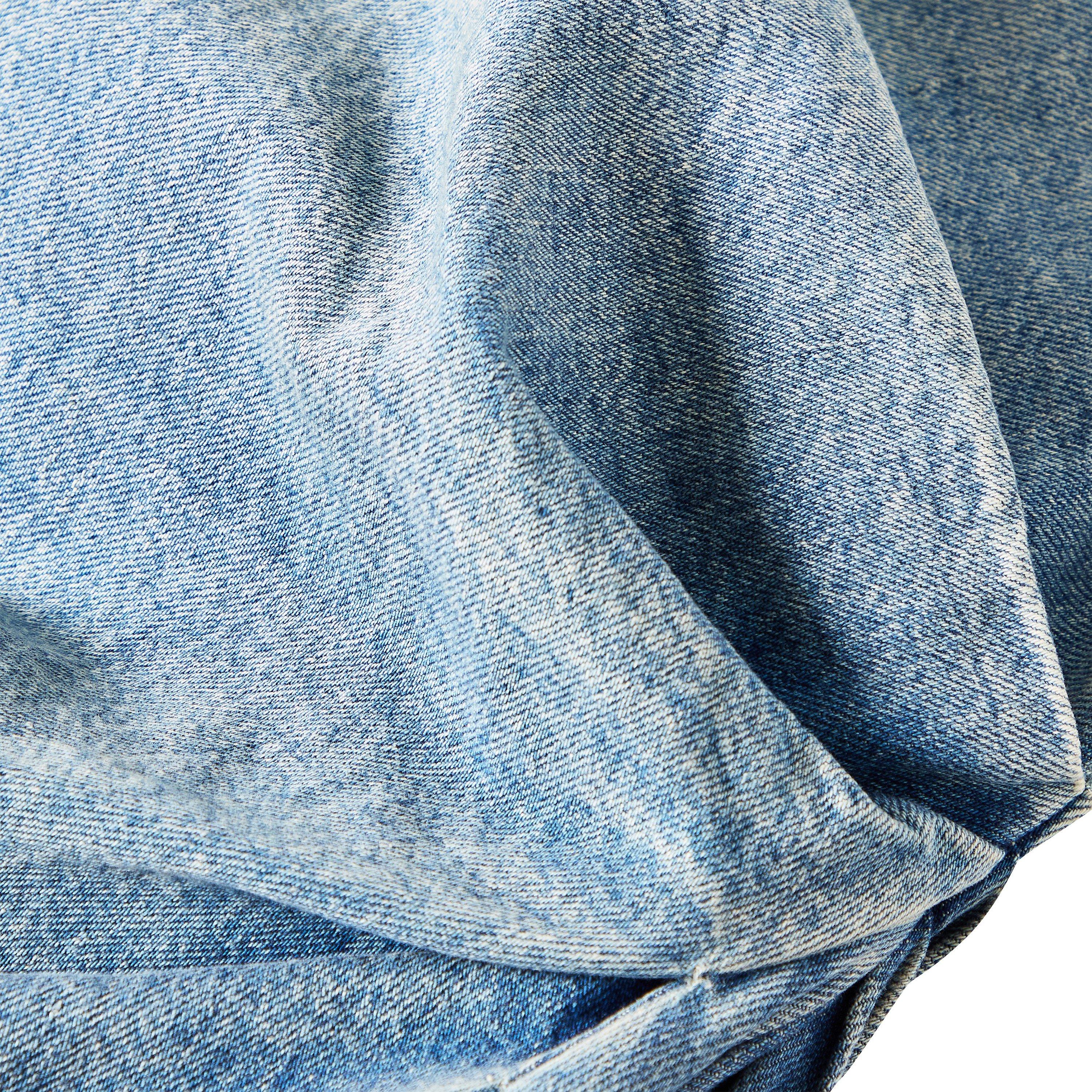 Light Blue - Alexander McQueen - Women's Alex Denim Mini Dress - 5