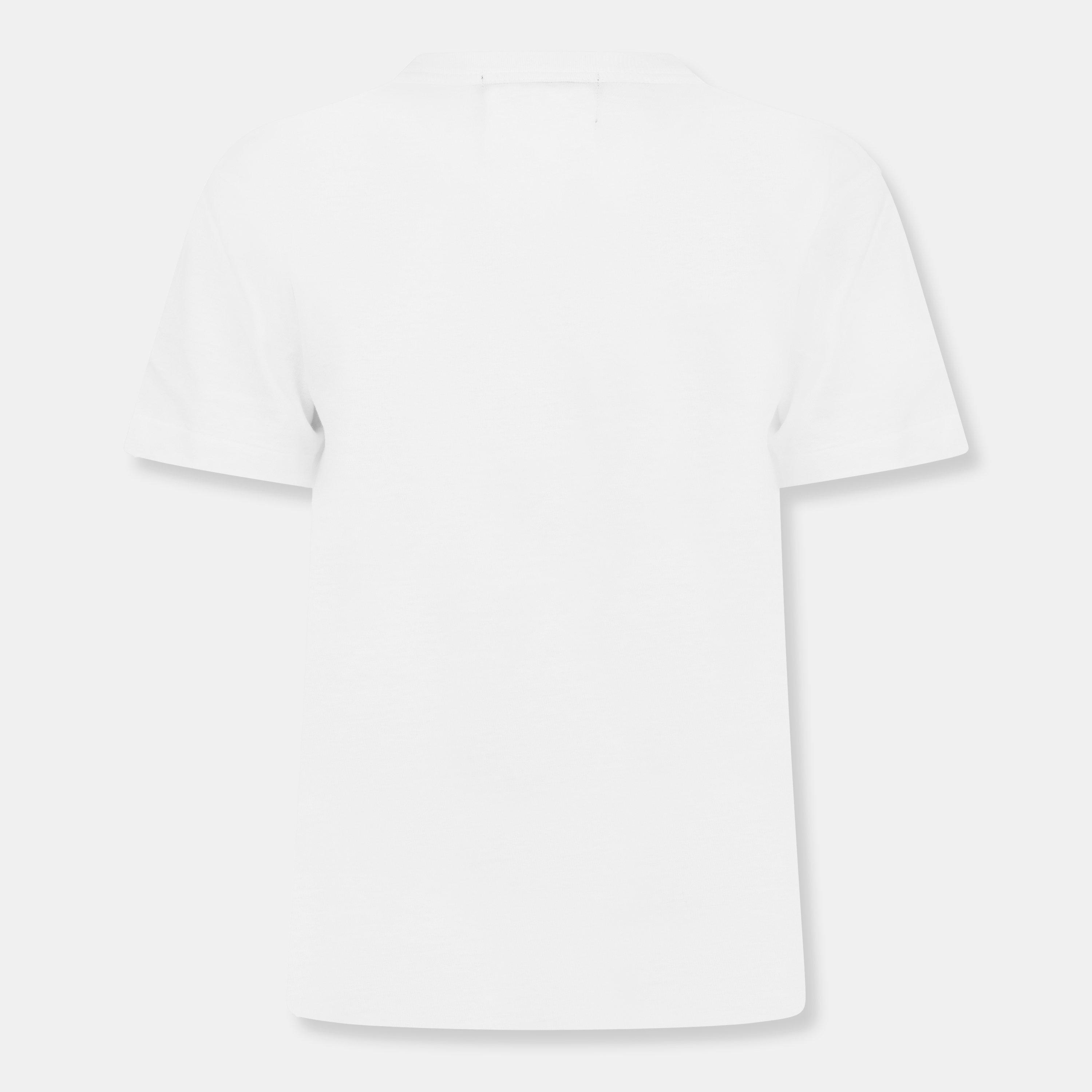 White - Comme des Garcons PLAY - Women's Comme des Garçons PLAY Regular Fit T-Shirt - 2