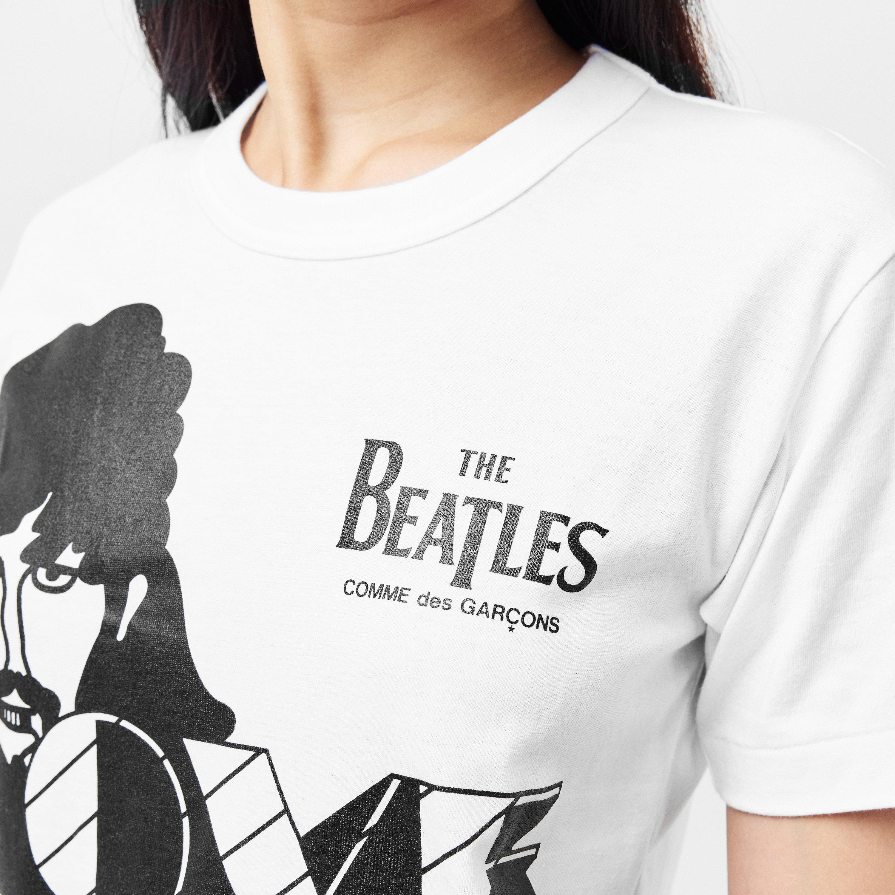 White - Comme des Garcons PLAY - Women's Comme des Garçons PLAY Regular Fit T-Shirt - 5