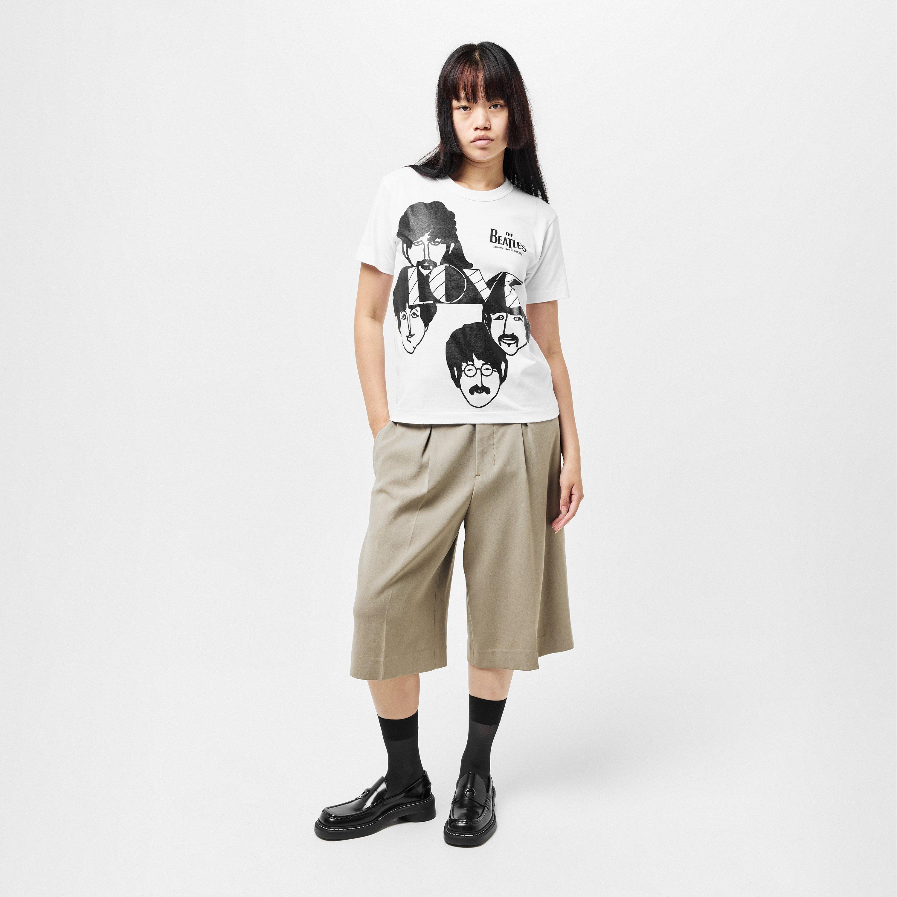 White - Comme des Garcons PLAY - Women's Comme des Garçons PLAY Regular Fit T-Shirt - 6