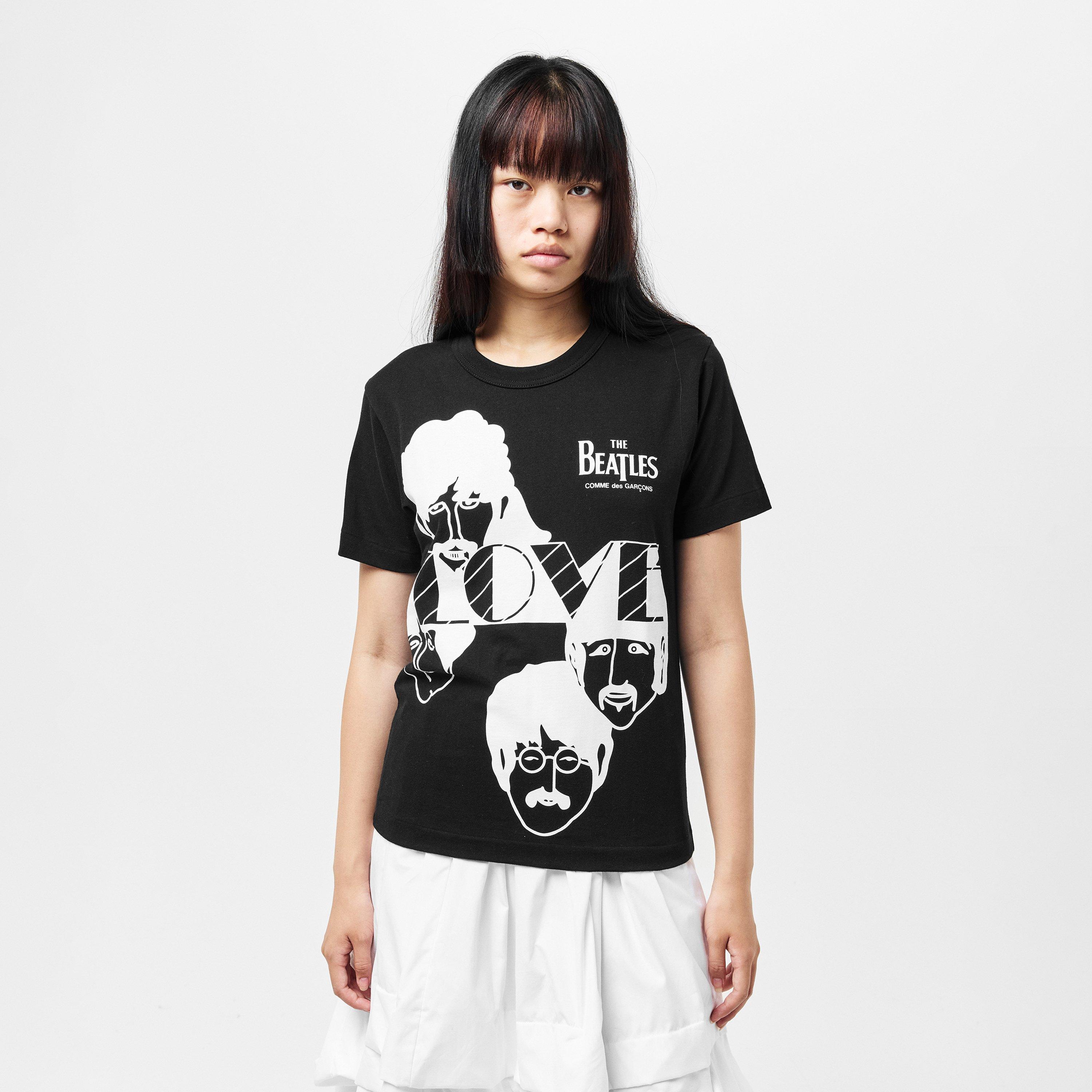 Black - Comme des Garcons PLAY - Women's T-Shirt - 3