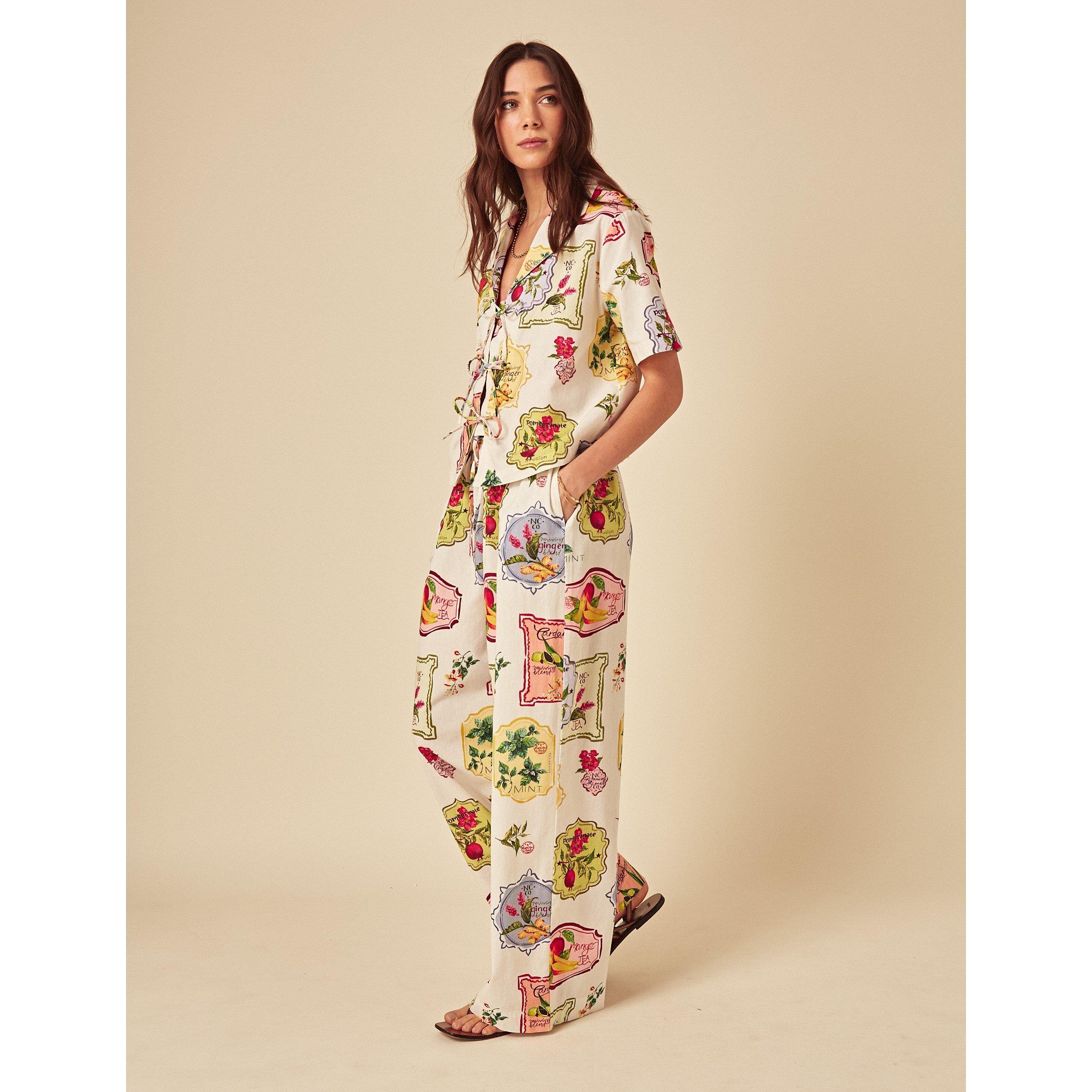 Multi - Nobodys Child - Women's Harper Short-Sleeve Patterned Shirt - 2