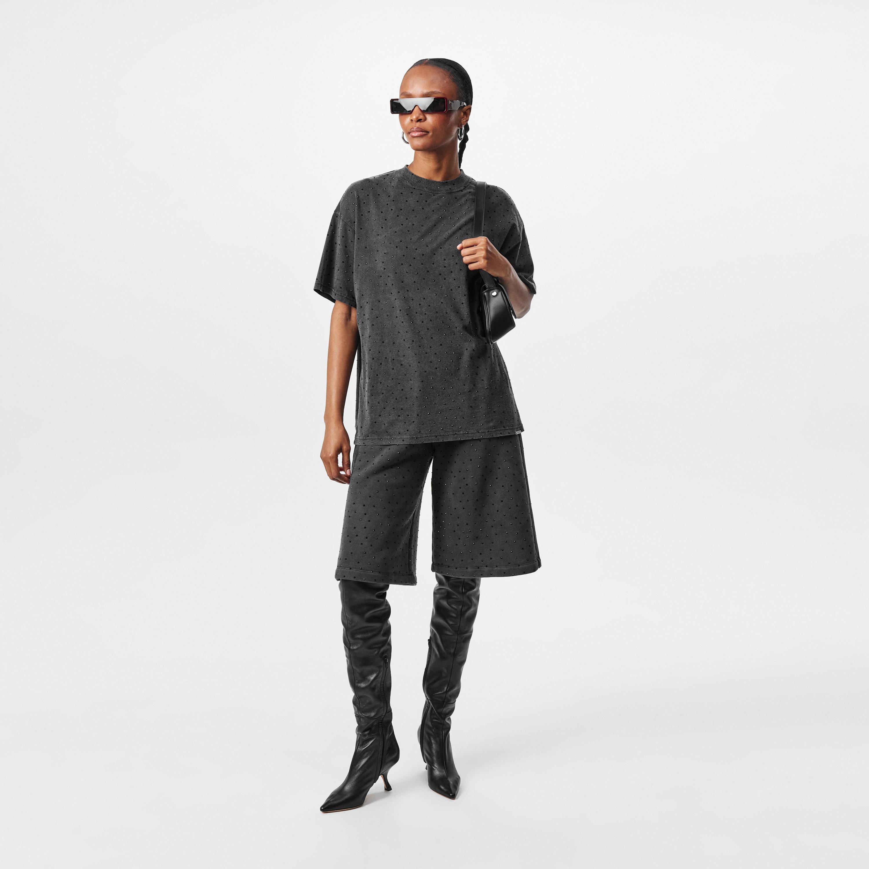 Washed Grey - Represent - Women's Rep Spark Oversized Fit T-Shirt - 6