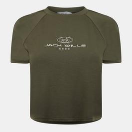 Jack Wills Branded Ringer T-Shirt