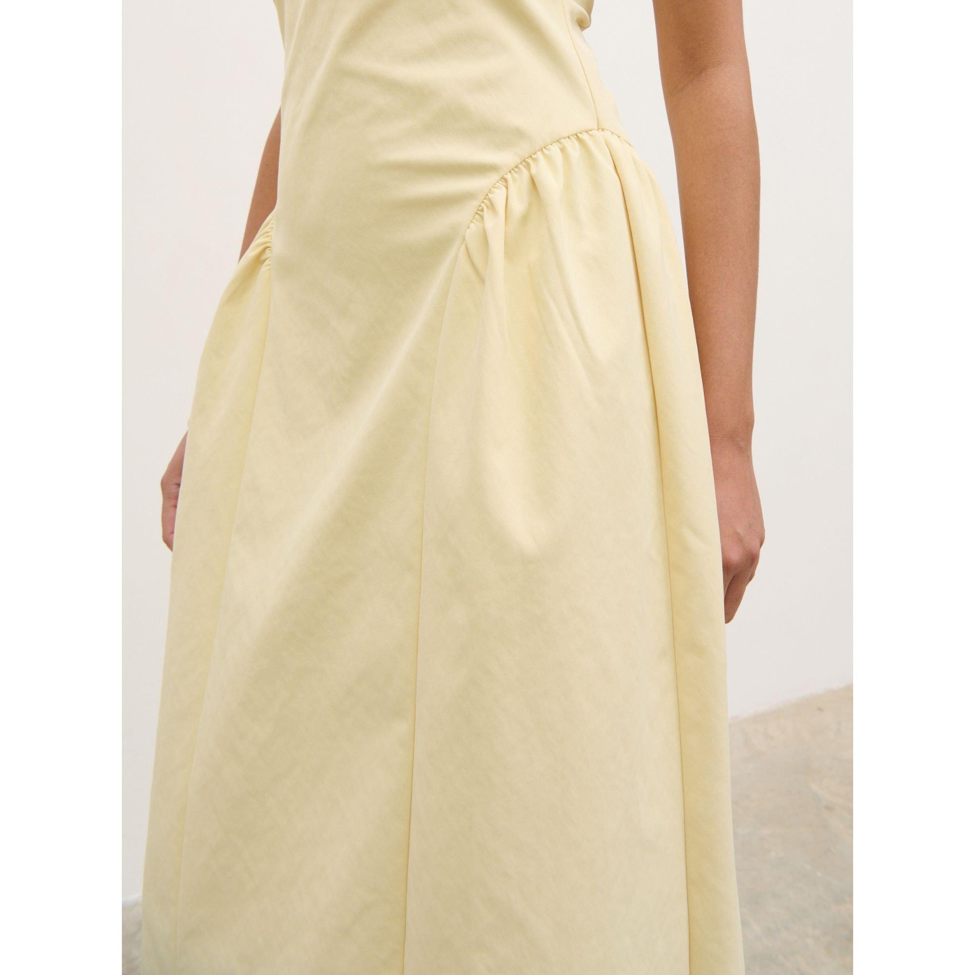 Lemon - Pretty Lavish - Women's Sylvie Slash Neck Long Midaxi Dress - 5