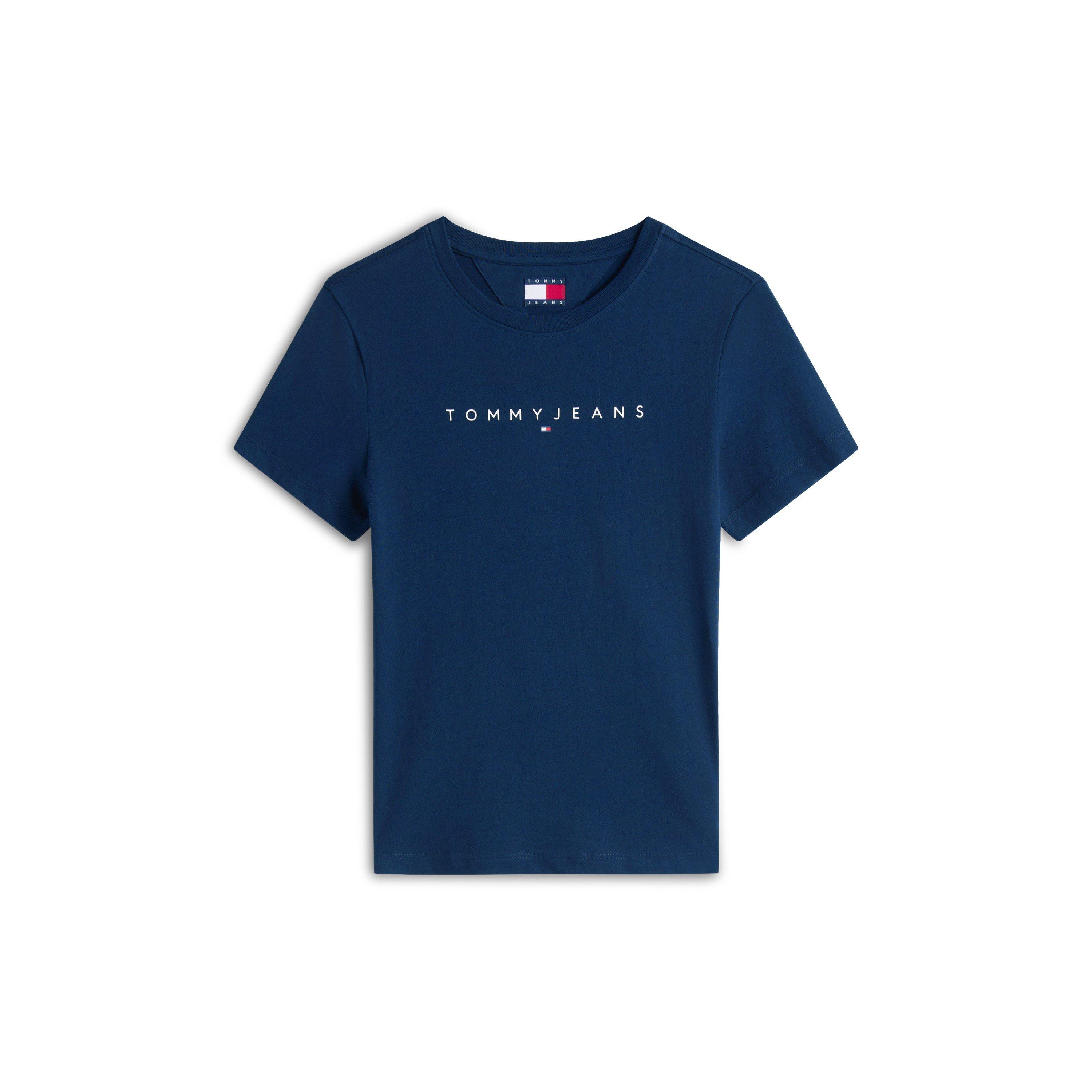Tommy Jeans Women's Slim Fit T-Shirt - Navy - 8 (XS)