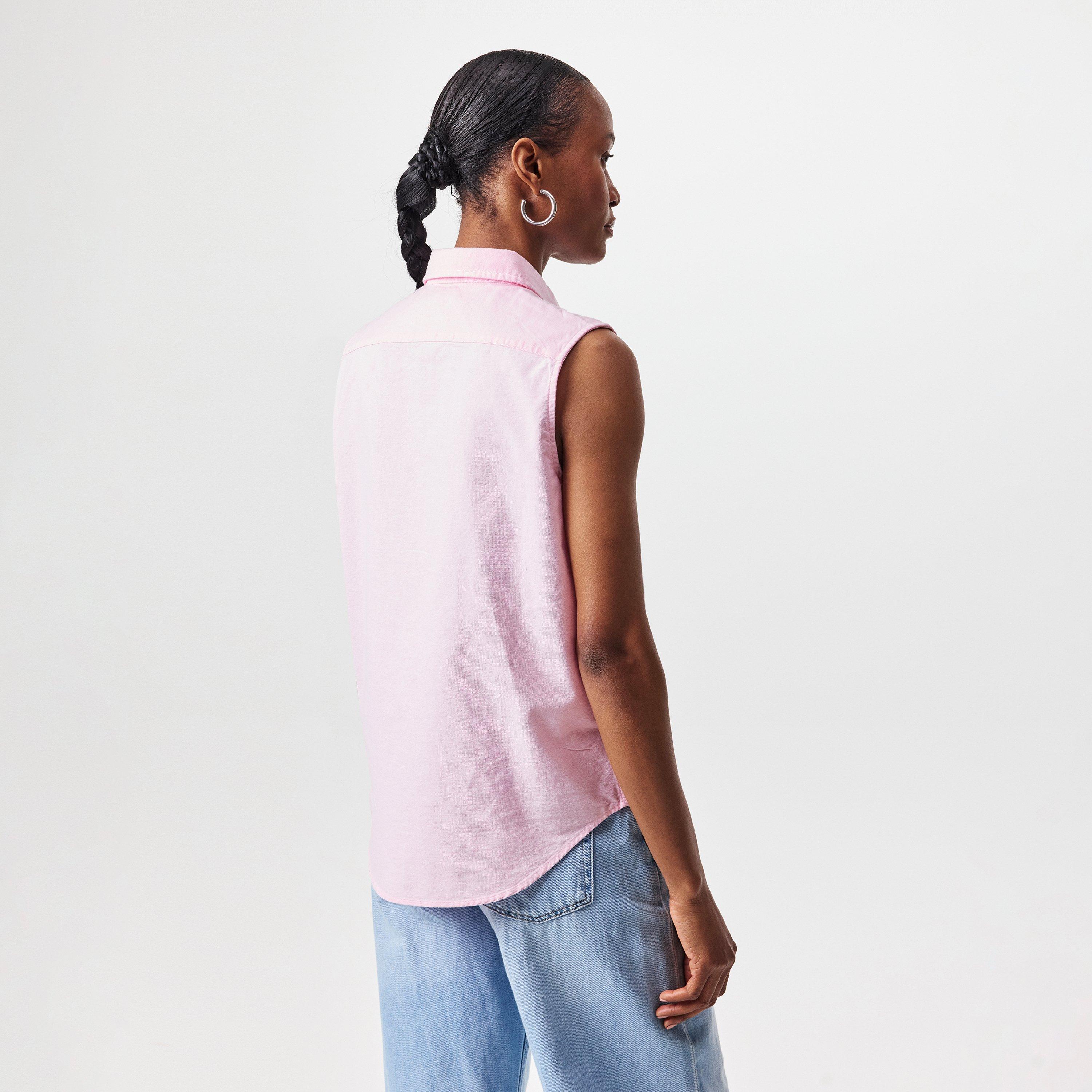 BATH PINK - Polo Ralph Lauren - Women's Short-Sleeve Plain Shirt - 4